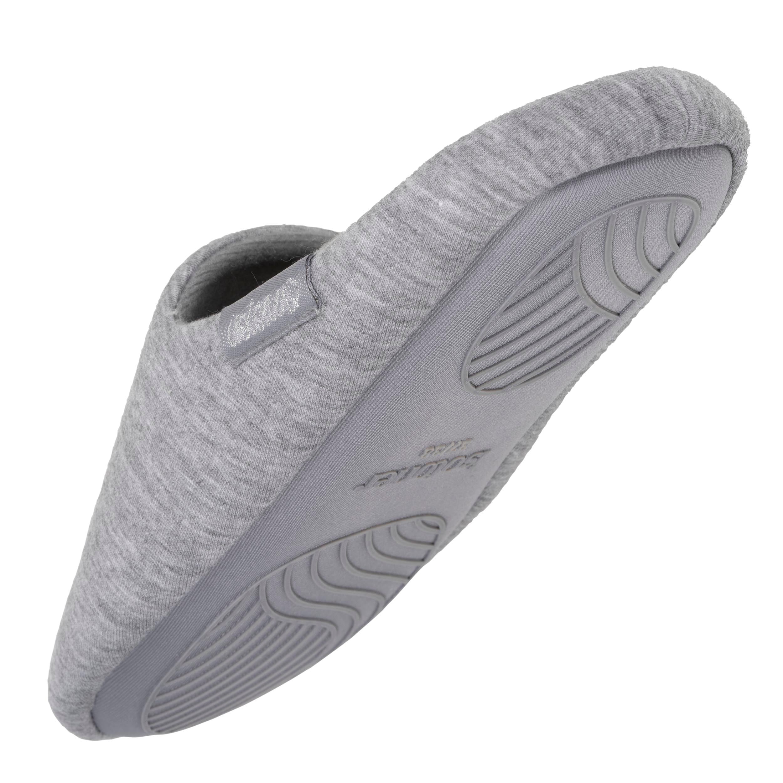 isotoner-chaussons-mules-femme-gris-chin-jersey image 5
