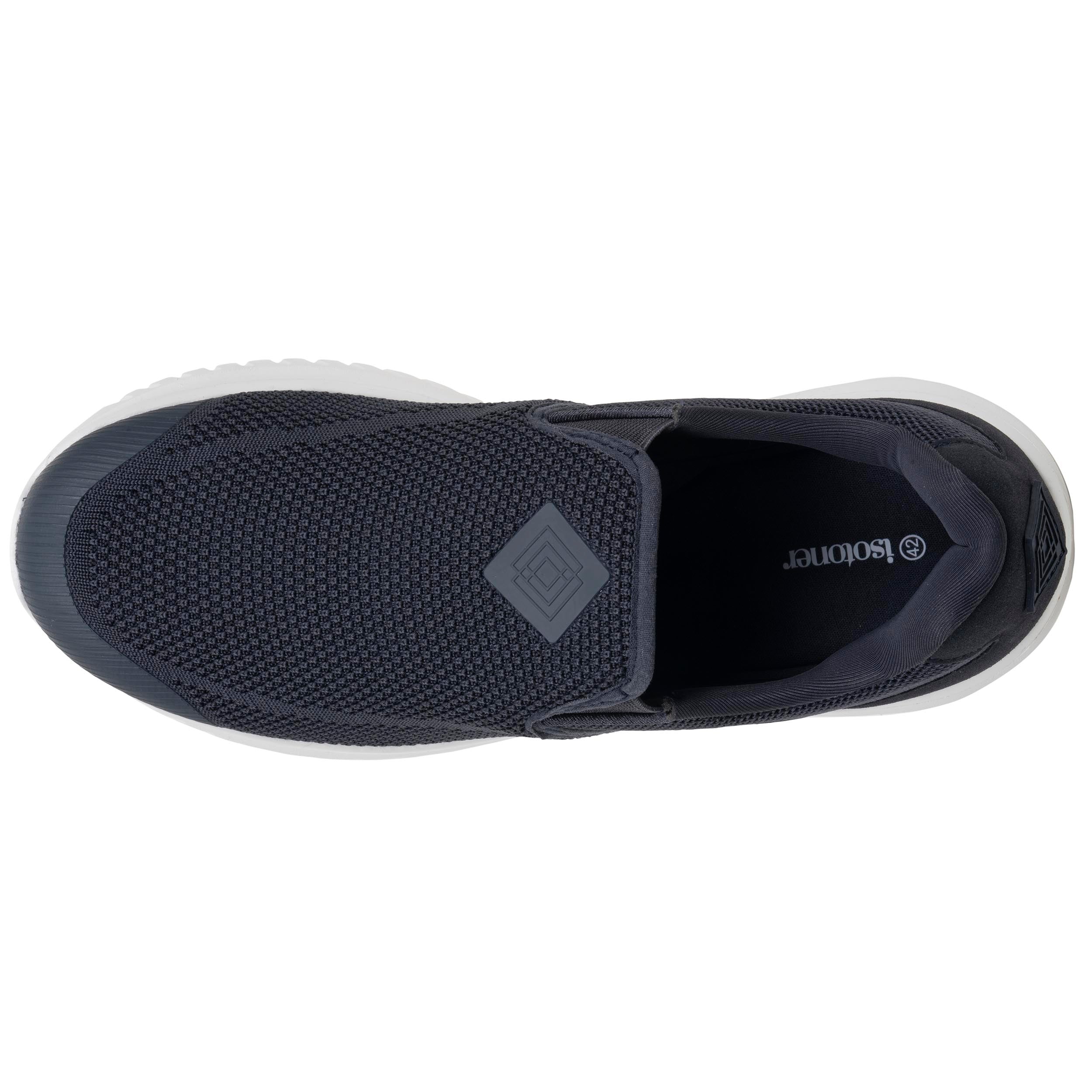 isotoner-baskets-homme-slip-on-marine image 2