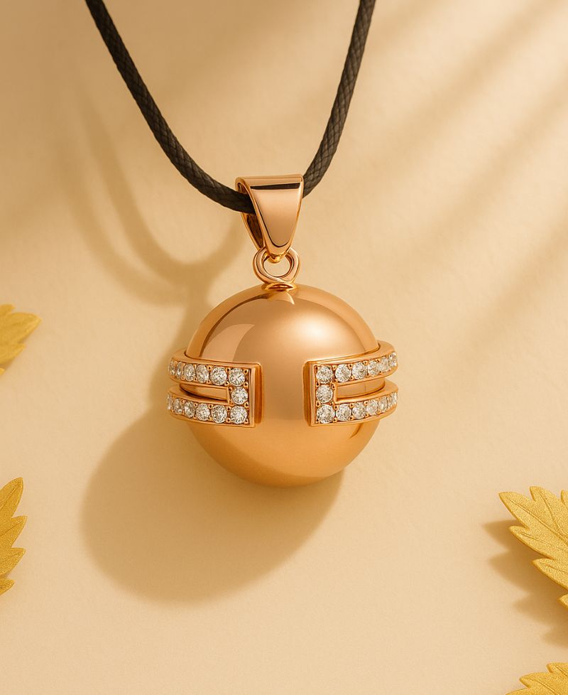 cache-c-ur-d-esse-bola-de-grossesse-or-rose image 1