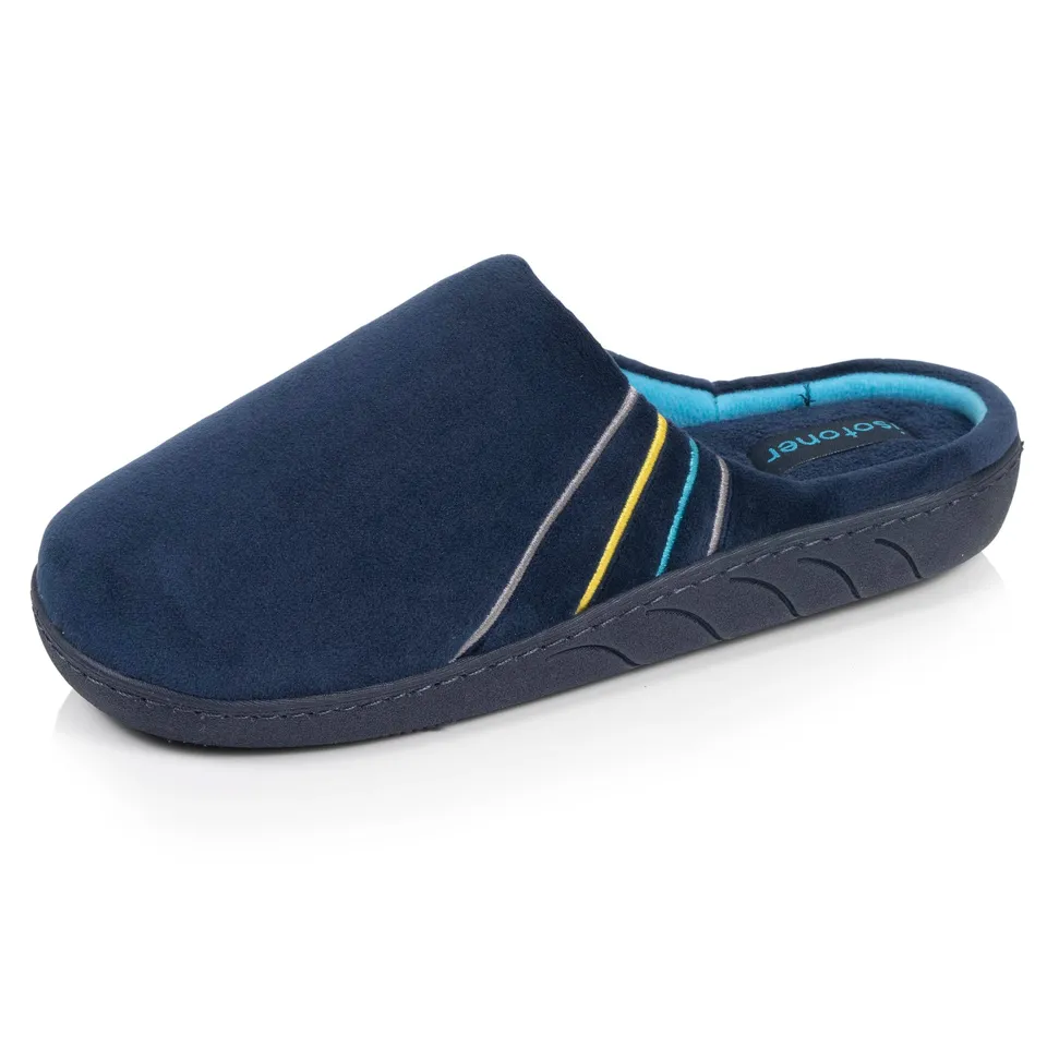 isotoner-chaussons-mules-junior-marine image 1
