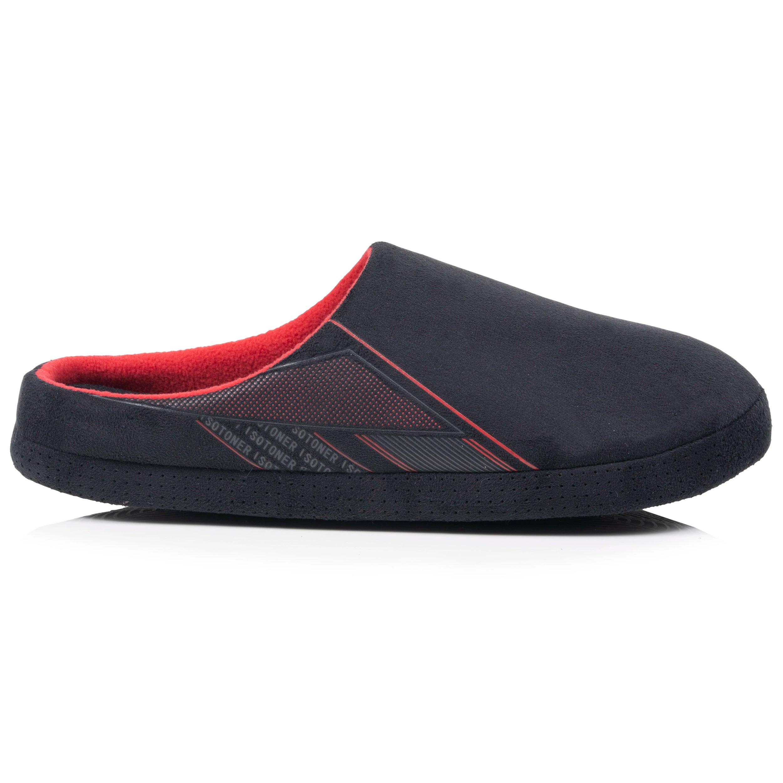 isotoner-chaussons-mules-homme-su-dine-noir image 8