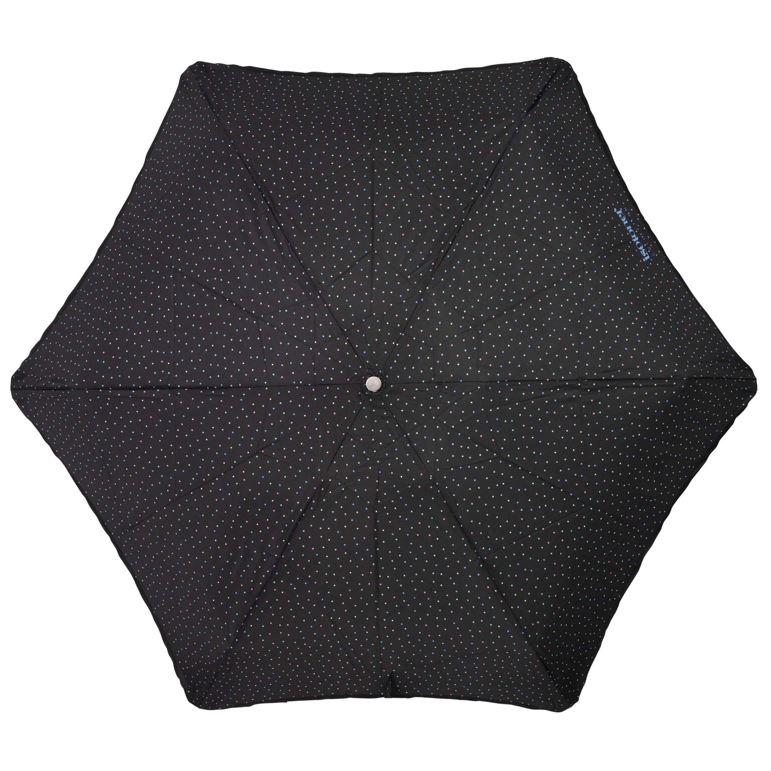 isotoner-parapluie-x-tra-solide-alpha-23-cm-pois-mini image 3