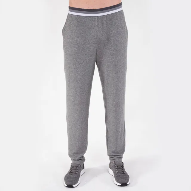 isotoner-pantalon-lastique-homme-gris-loungewear image 1