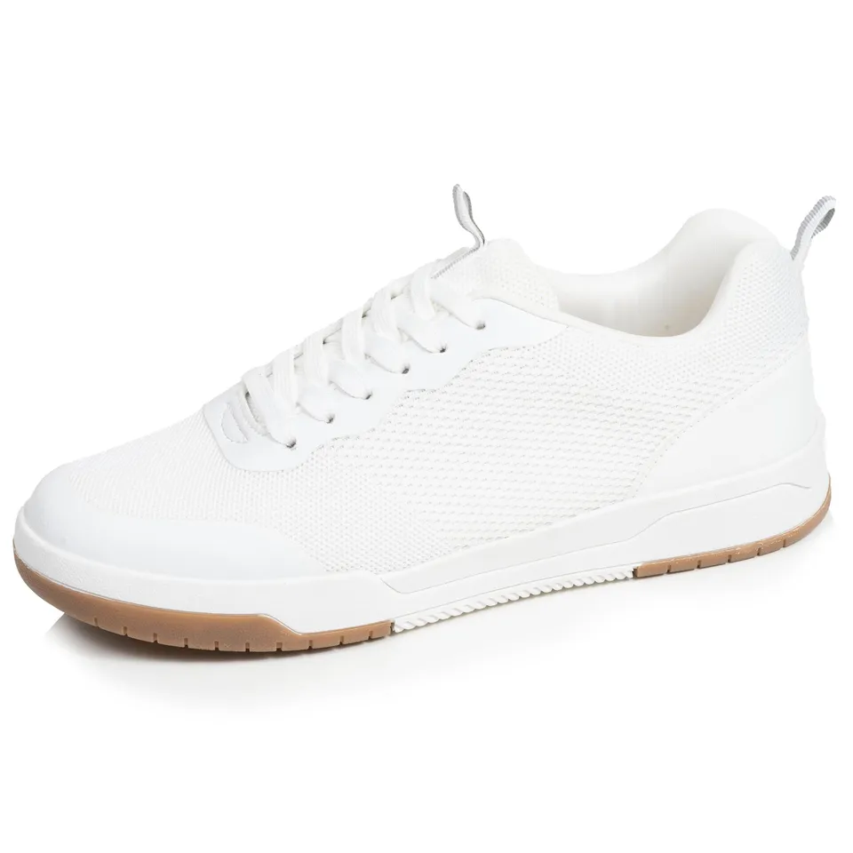 isotoner-baskets-homme-lacets-blanc image 1