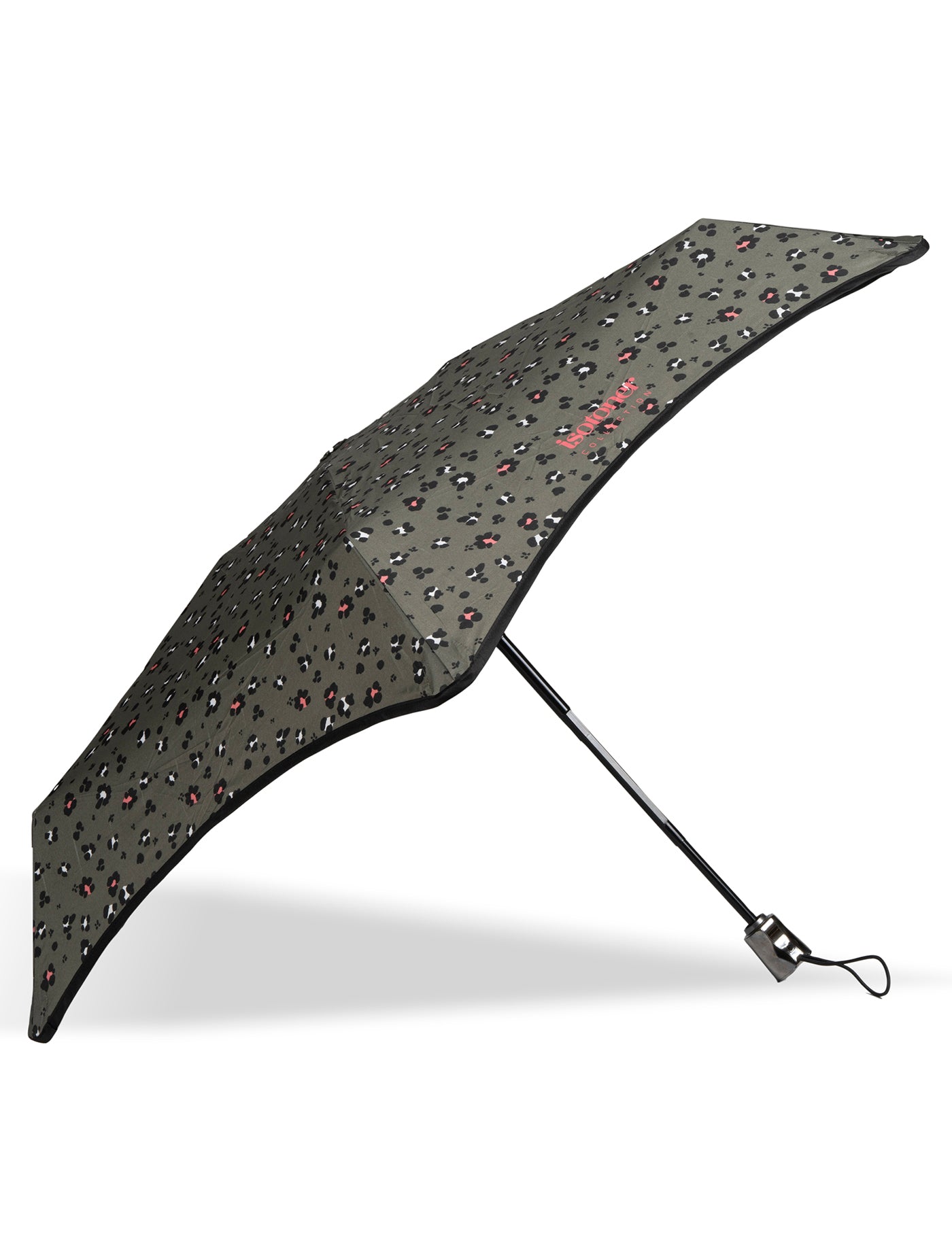 isotoner-parapluie-x-tra-solide-23-cm-l-opard-kaki image 7