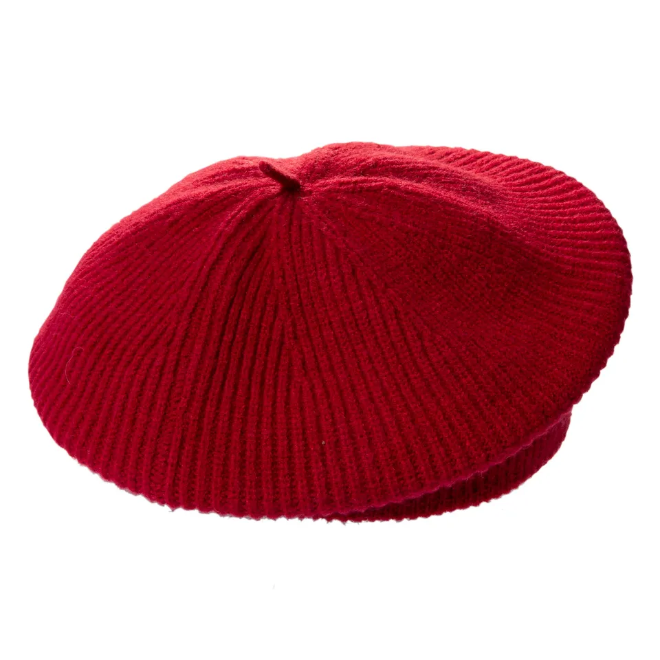 isotoner-b-ret-femme-maille-ultra-doux-rouge image 1