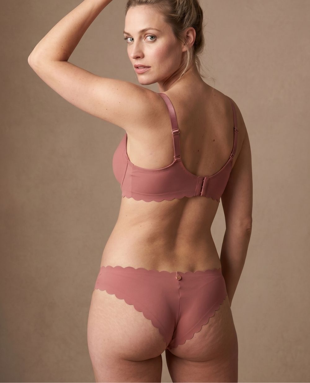 cache-c-ur-tanga-de-maternit-skin-taille-basse-vieux-rose image 3