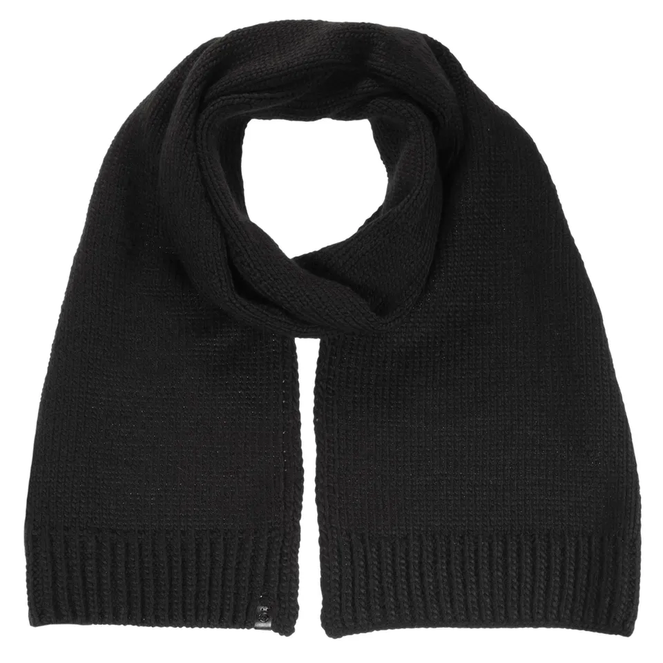 isotoner-charpe-mixte-maille-noir image 1