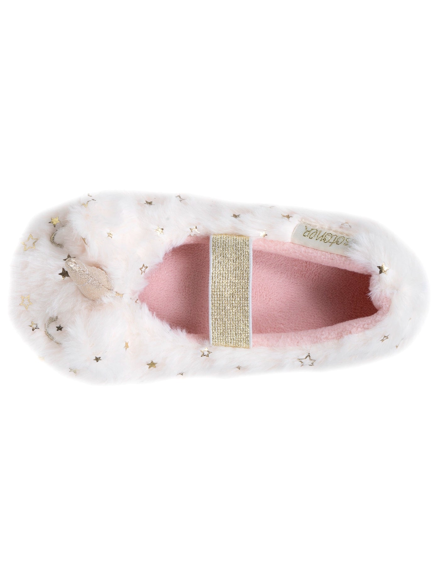 isotoner-chaussons-slippers-enfant-licorne-3d-ivoire image 7