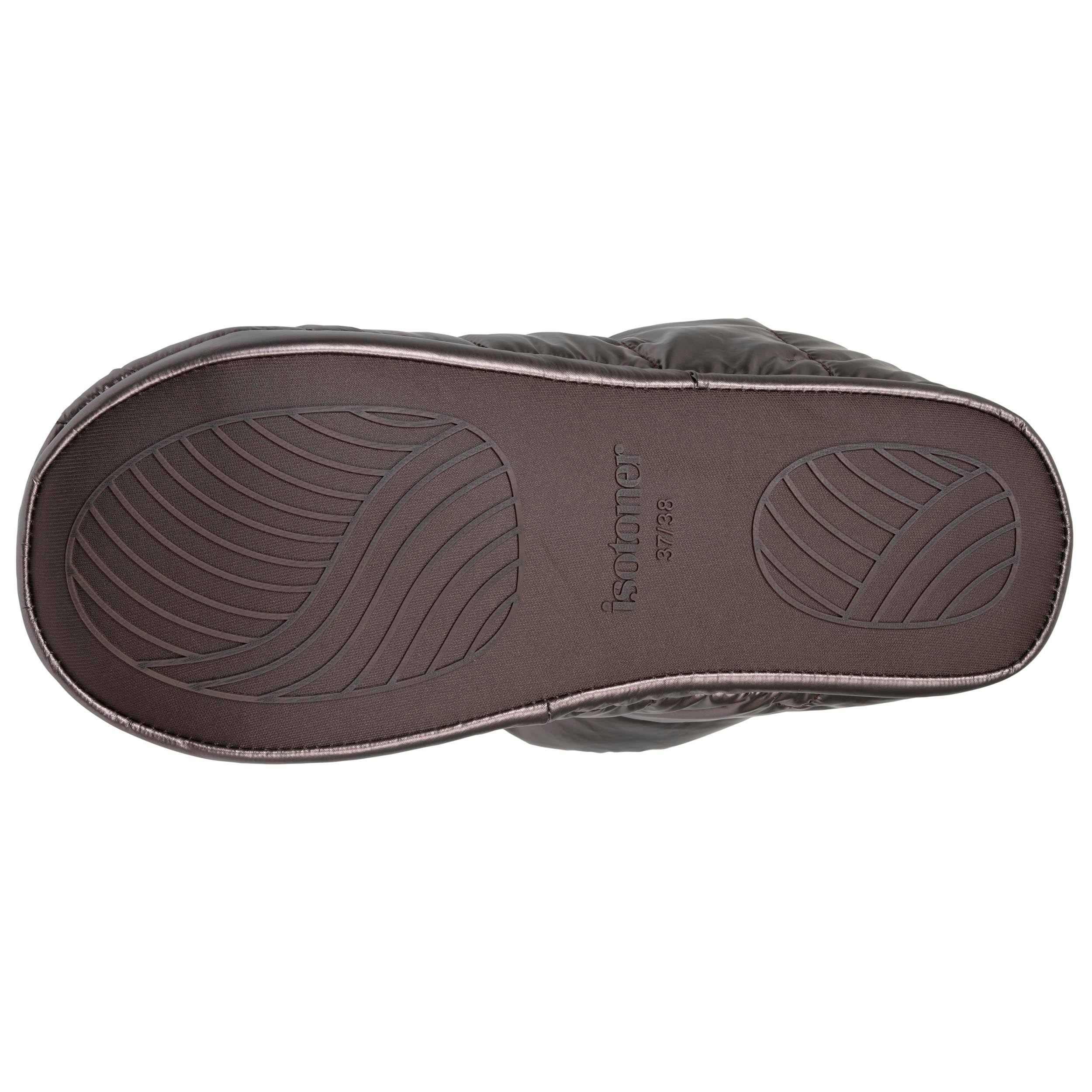 isotoner-chaussons-bottillons-femme-bronze image 4