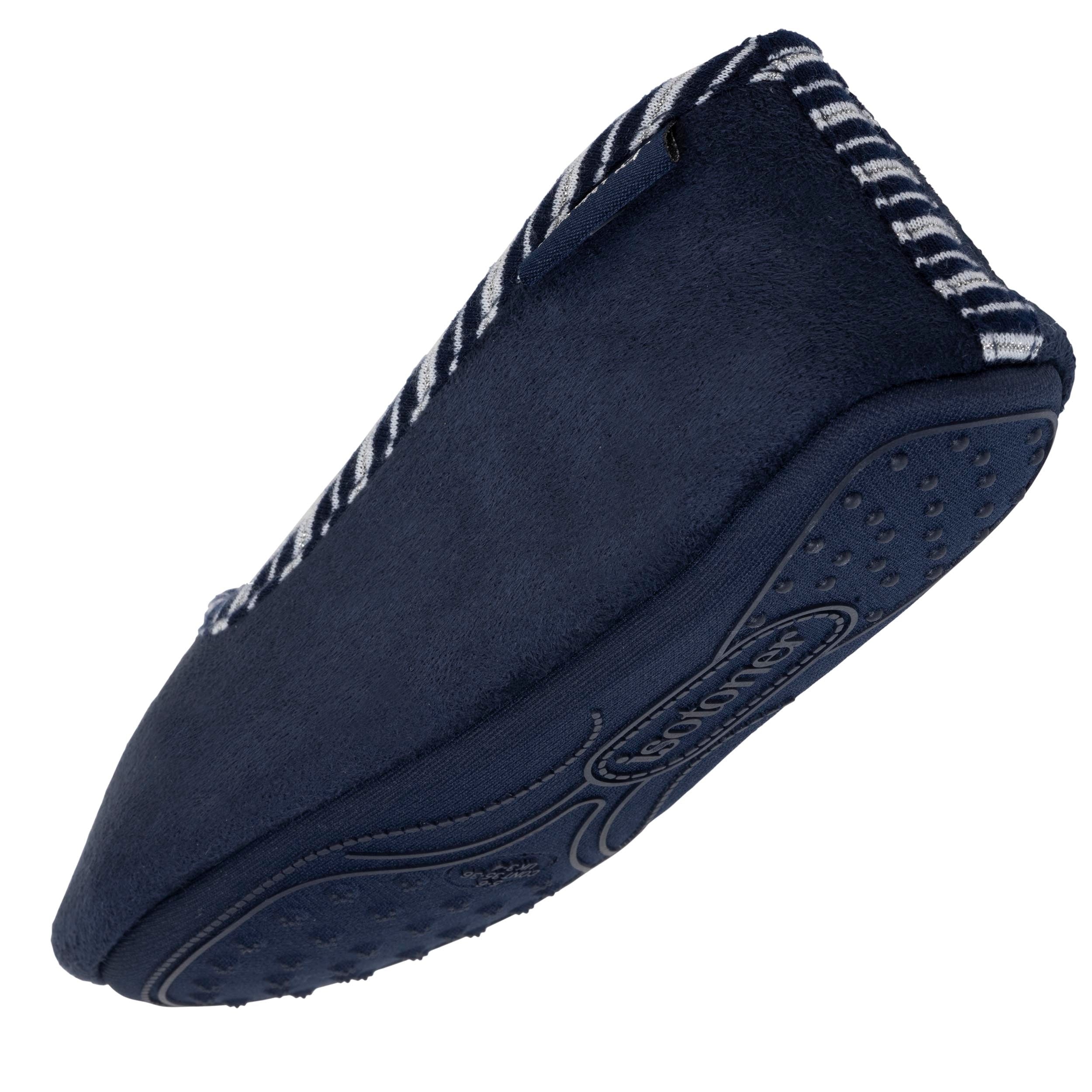 isotoner-chaussons-ballerines-junior-marine-tortue image 5