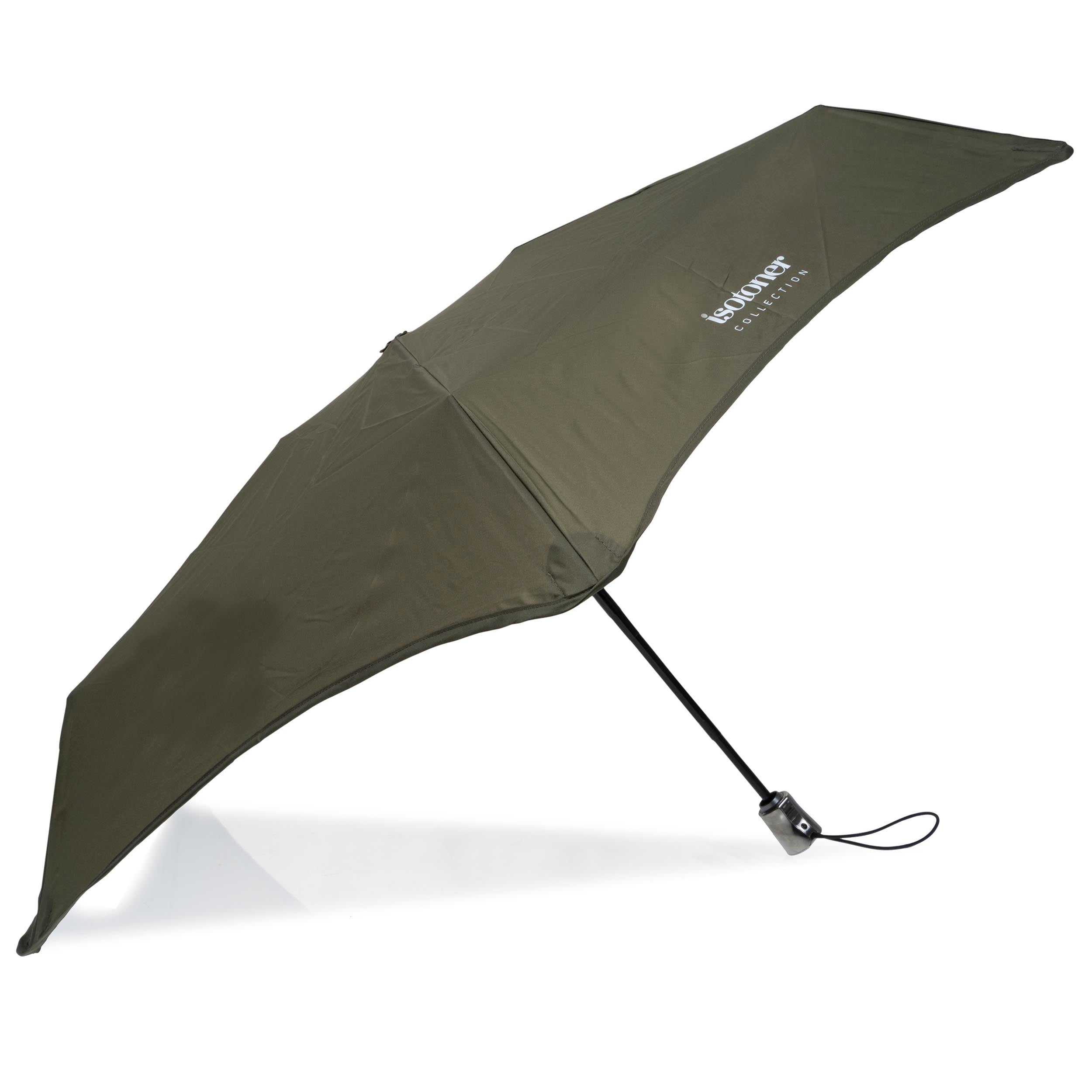 isotoner-parapluie-x-tra-solide-23-cm-kaki-automatique image 2