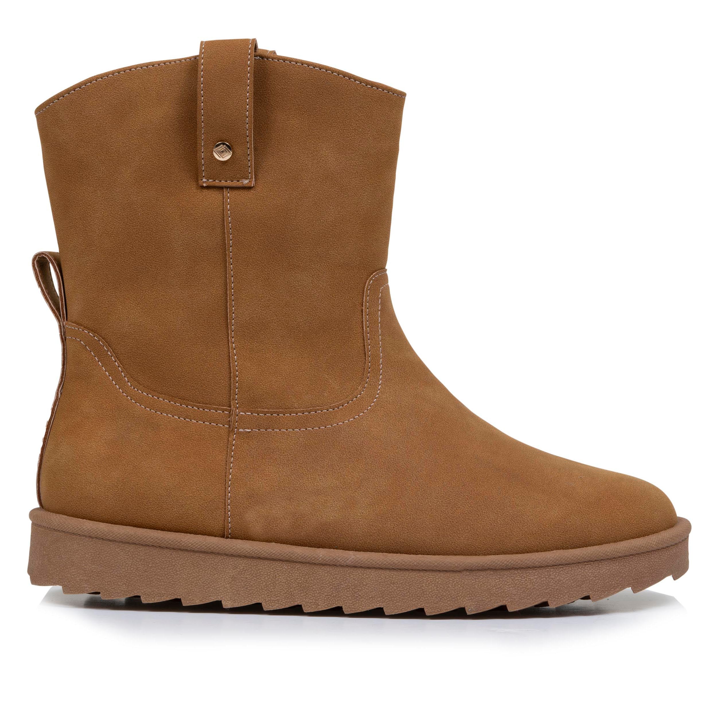 isotoner-bottines-hautes-femme-camel-m-moire-de-forme image 8