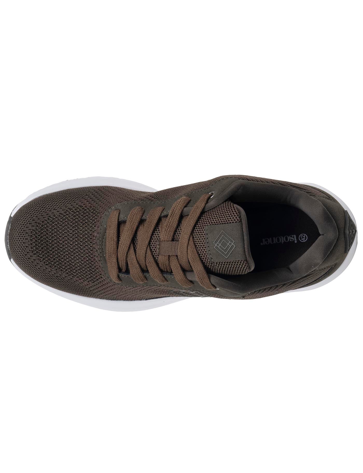 isotoner-baskets-homme-slip-on-semelle-sport-kaki image 7