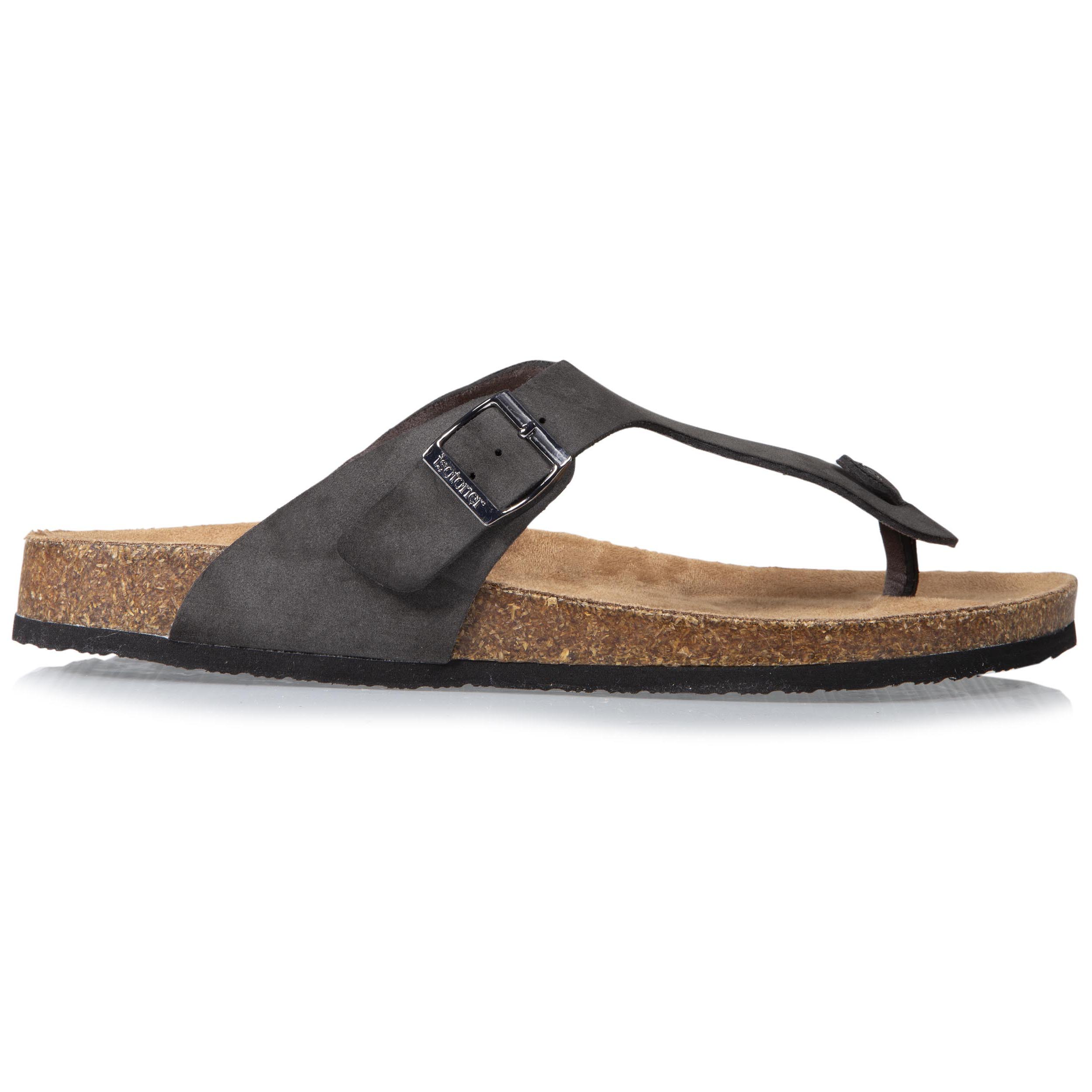 isotoner-mules-sandales-homme-bride-gris image 8
