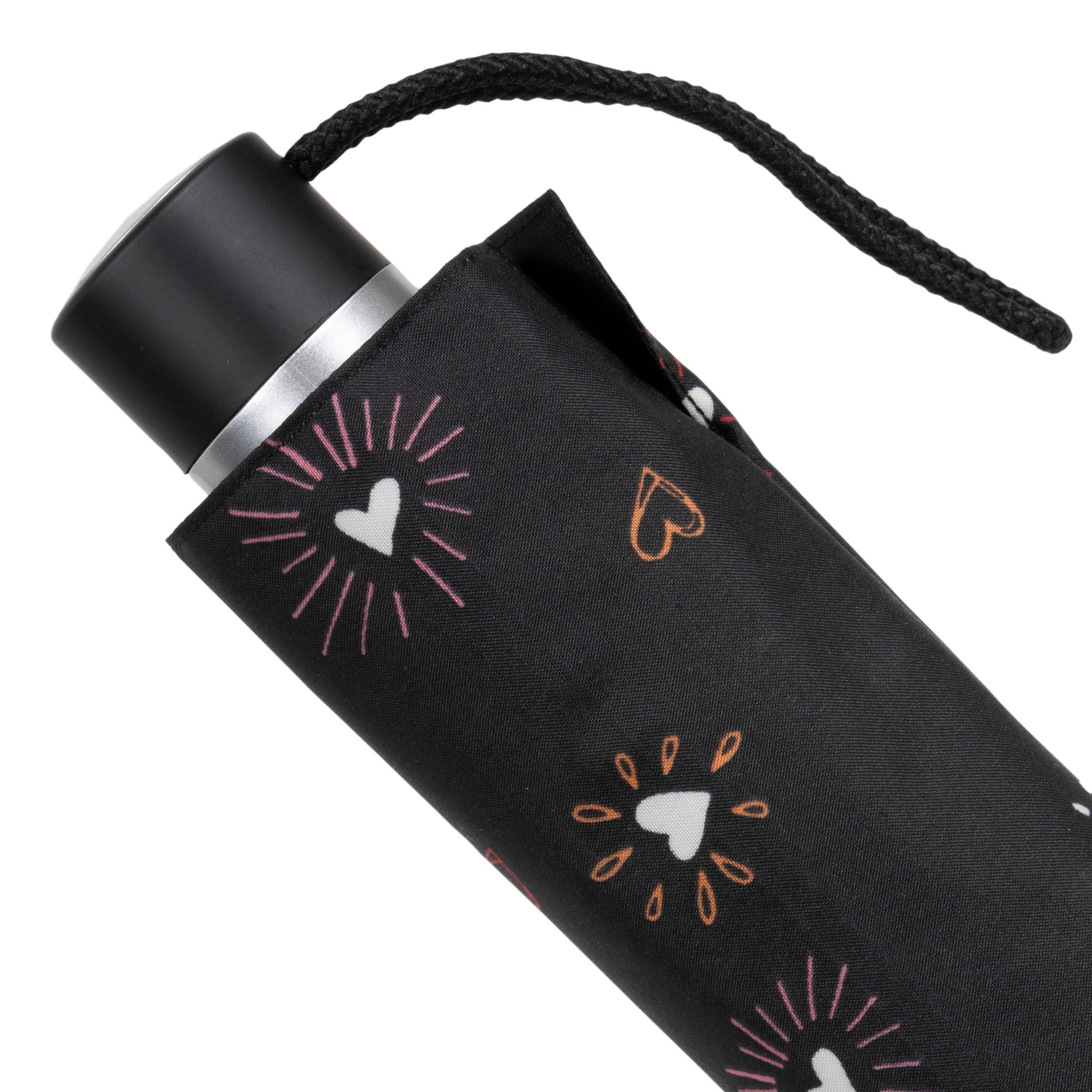 isotoner-parapluie-petit-prix-c-ur-rouge-23-cm image 5