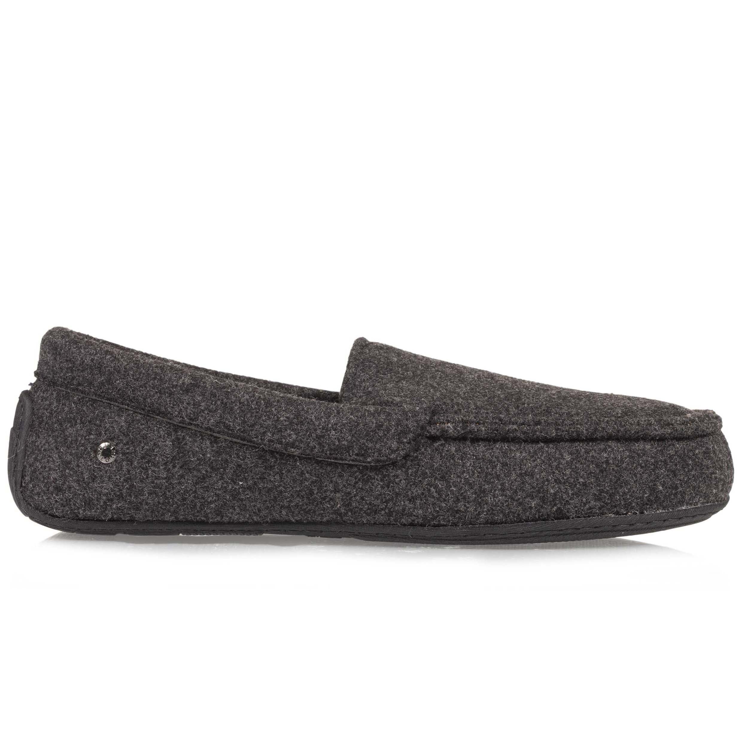 isotoner-chaussons-mocassins-homme-feutrine-gris-chin image 8