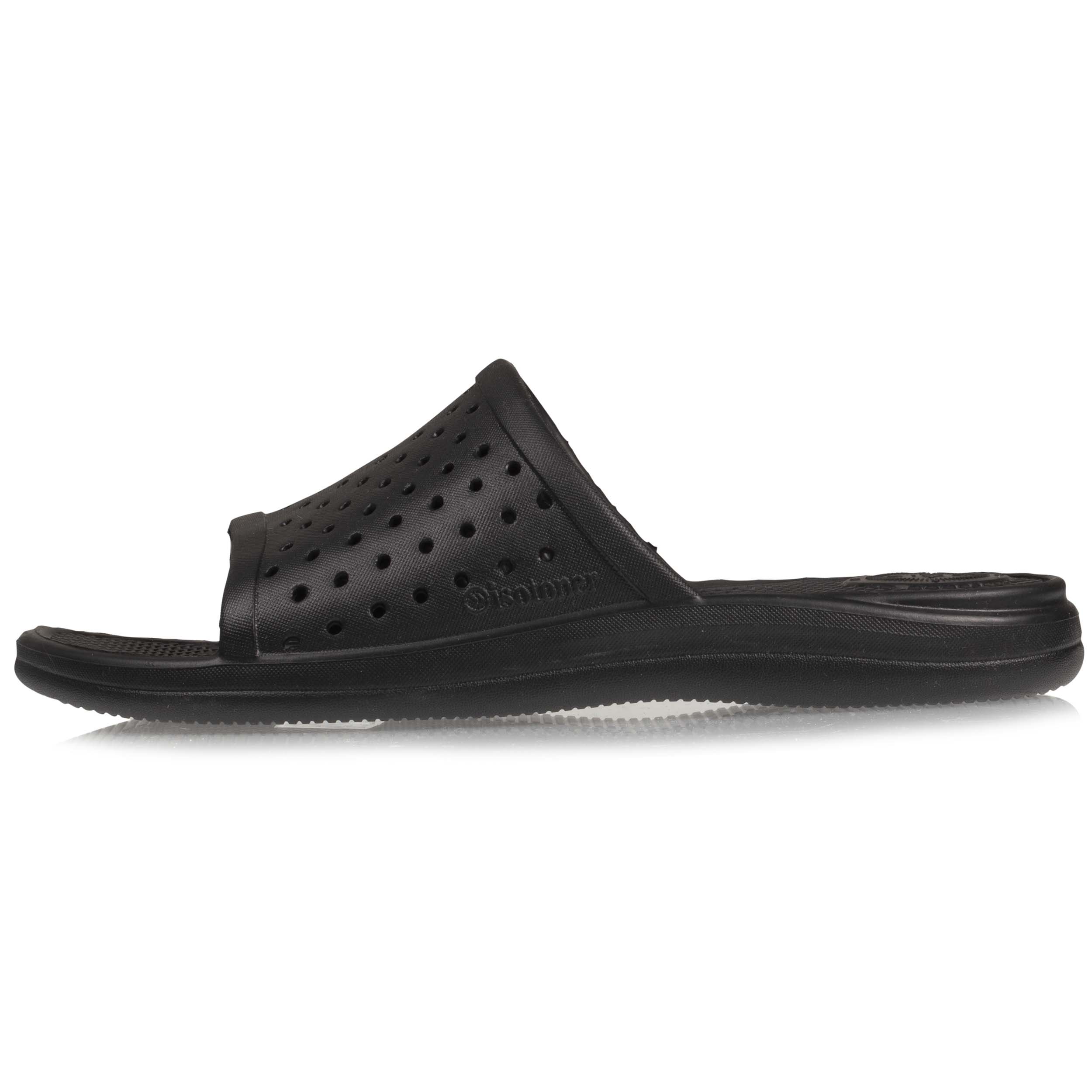 isotoner-everywear-mules-claquettes-femme-ajour-es-noir image 3