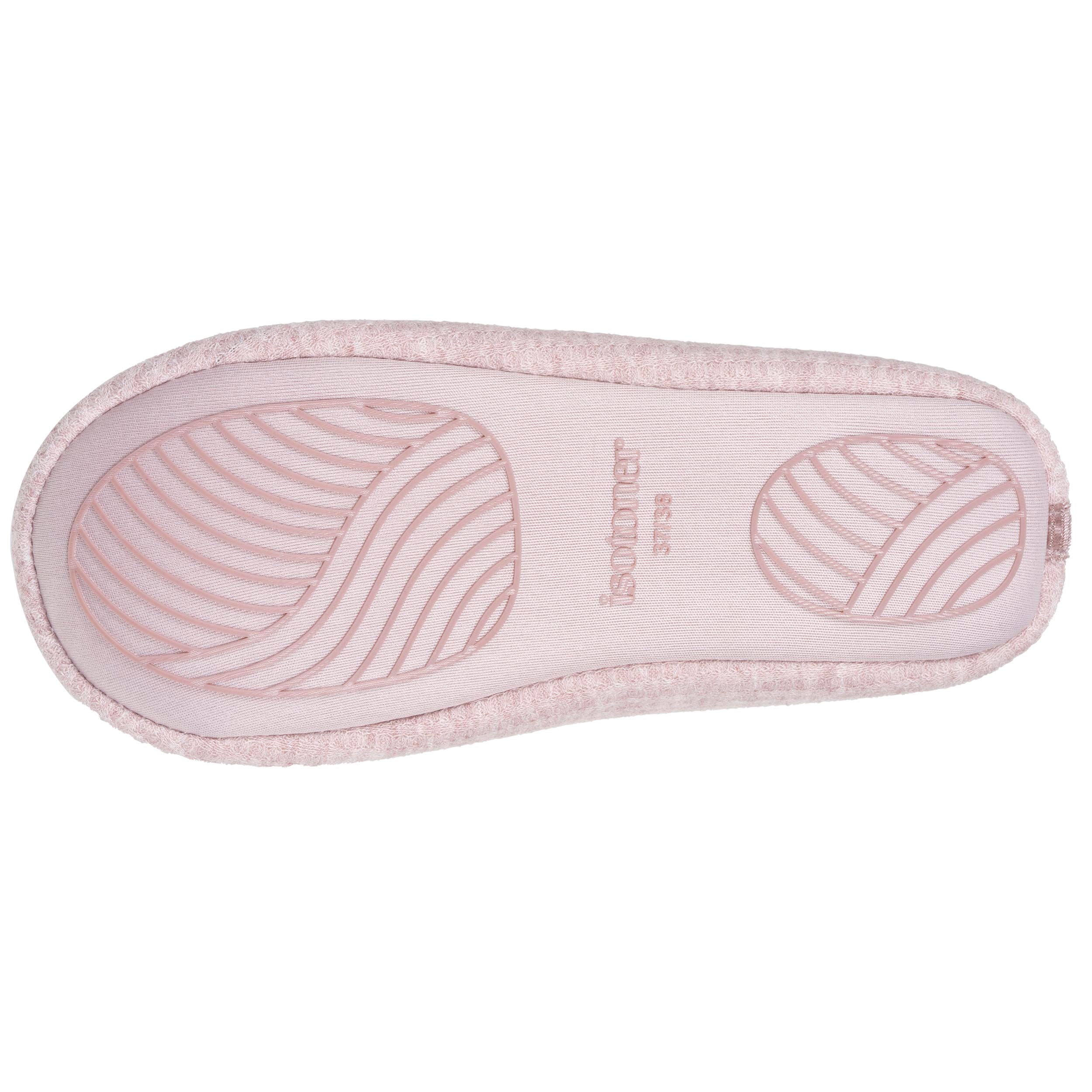 isotoner-chaussons-ballerines-femme-blush-chin image 5