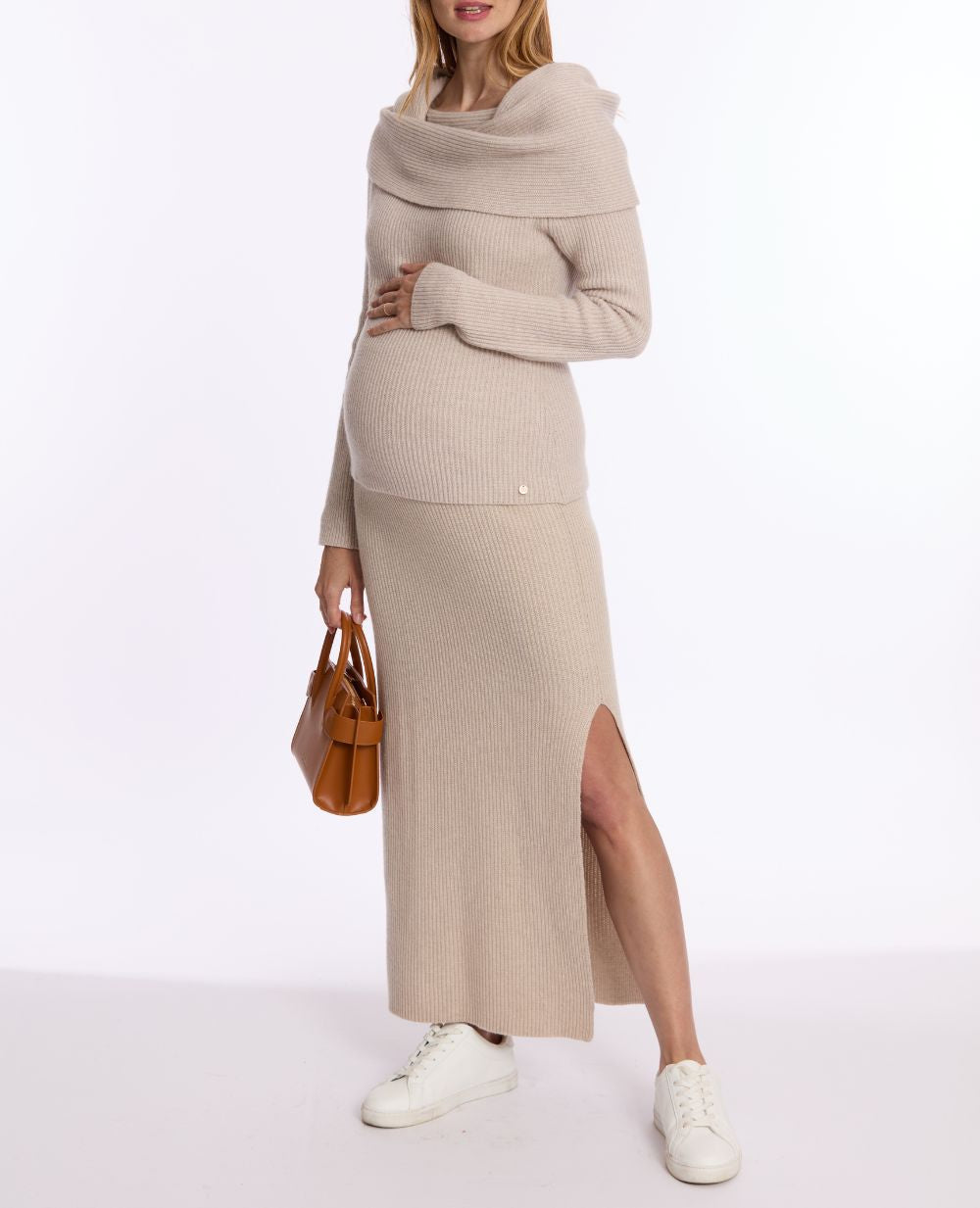 cache-c-ur-monica-jupe-de-maternit-beige image 2