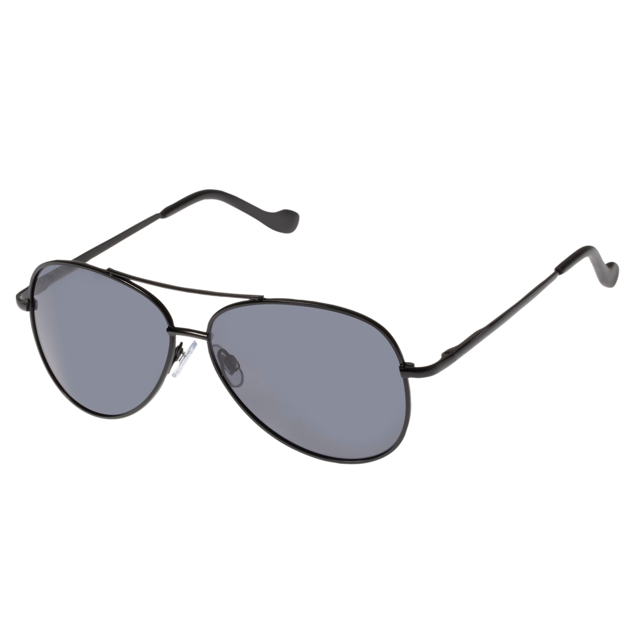 isotoner-lunettes-de-soleil-mixte-noir-pilote-verres-polarisants image 2