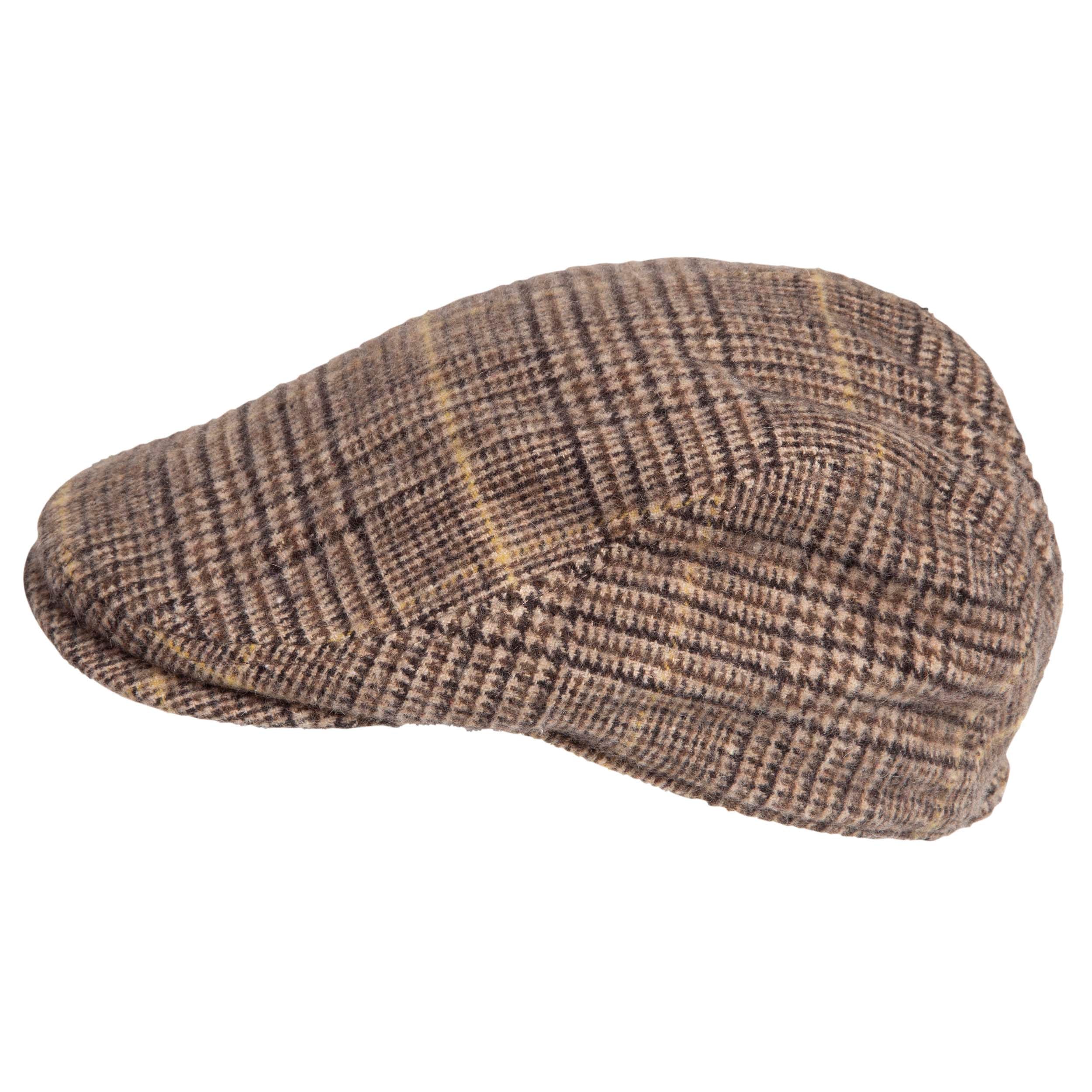 isotoner-casquette-homme-carreaux-marron-doubl-e image 1