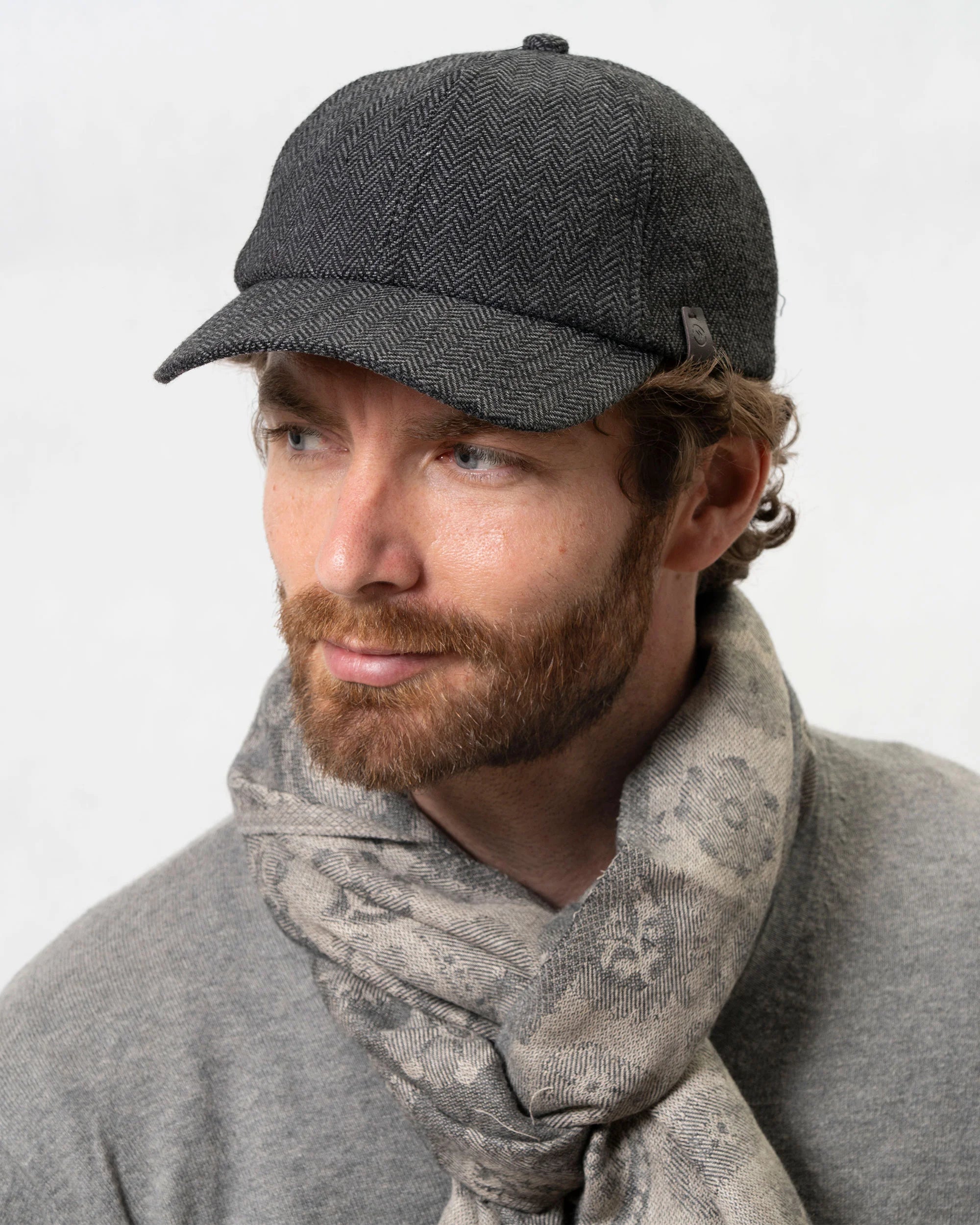 isotoner-casquette-homme-laine-chevrons-taille-unique image 2