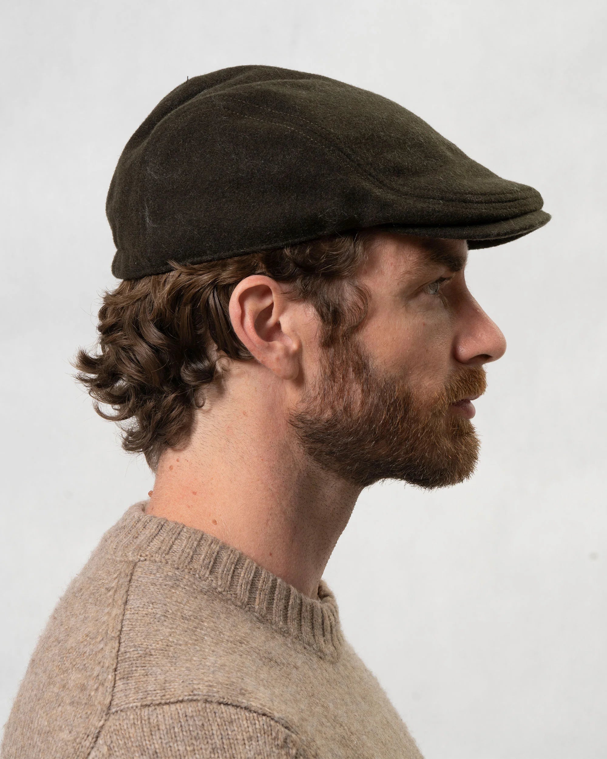 isotoner-casquette-homme-kaki image 2