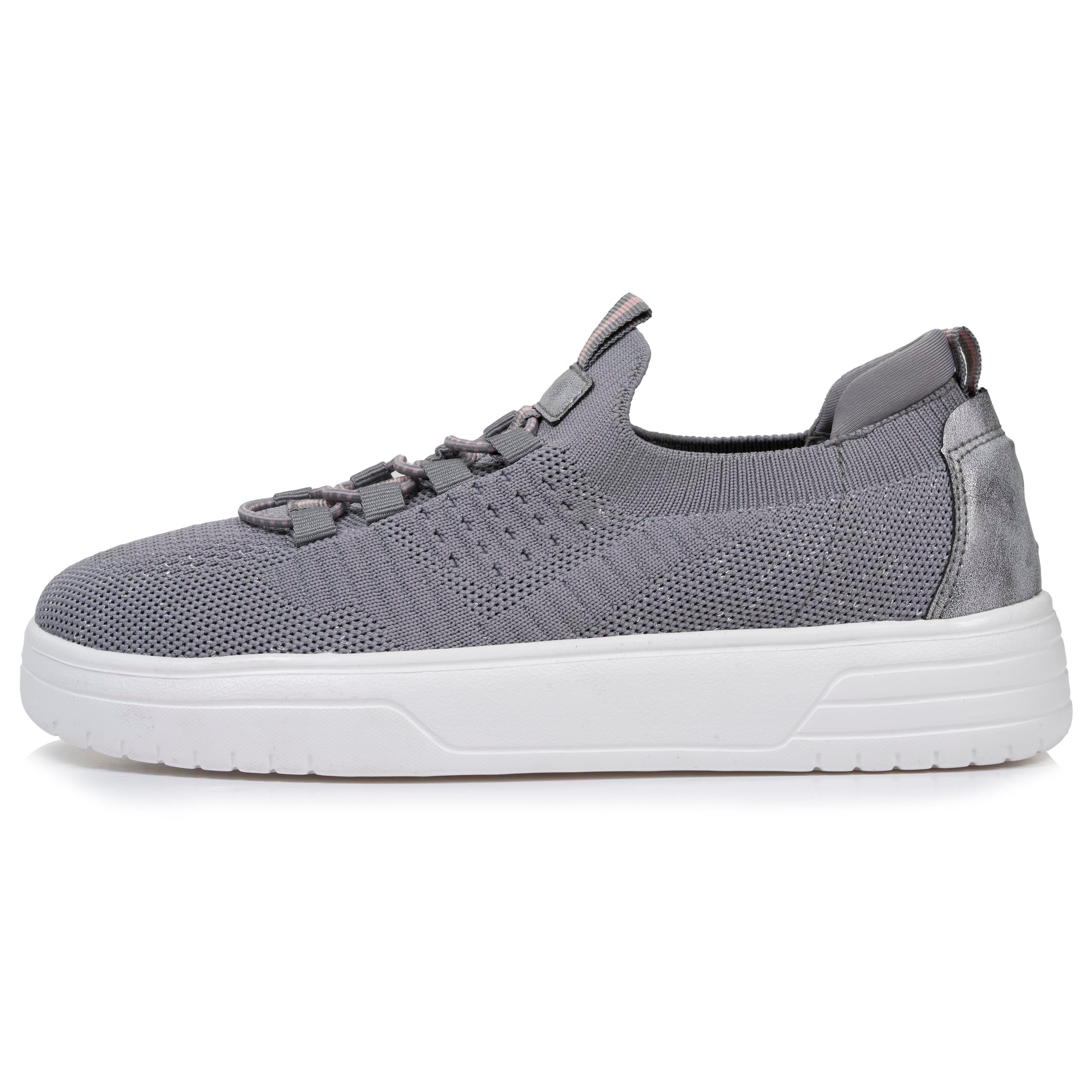 isotoner-baskets-slip-on-plateforme-femme-gris-m-moire-de-forme image 4
