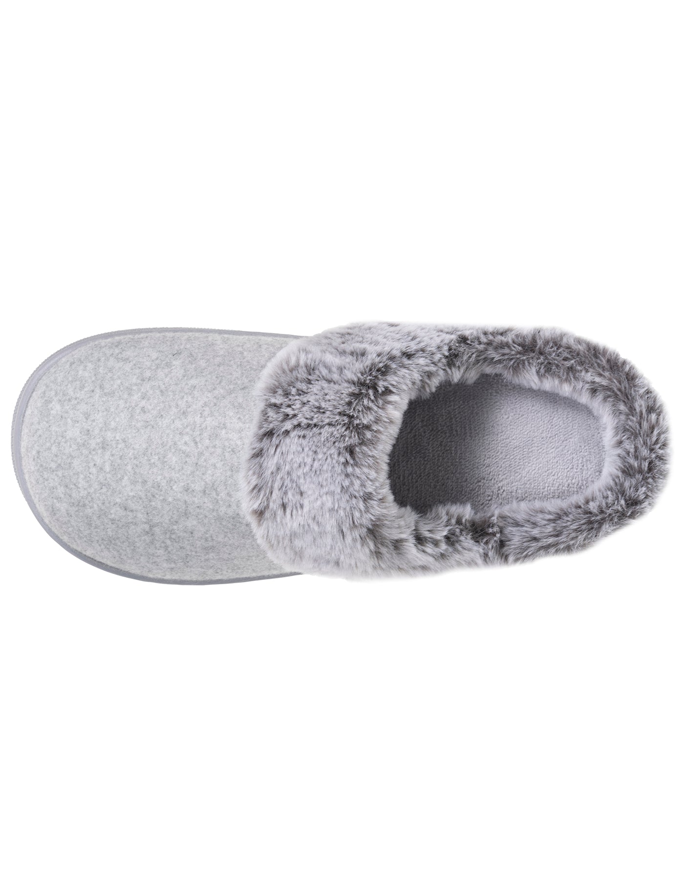 isotoner-chaussons-mules-femme-bloup-gris-chin image 7