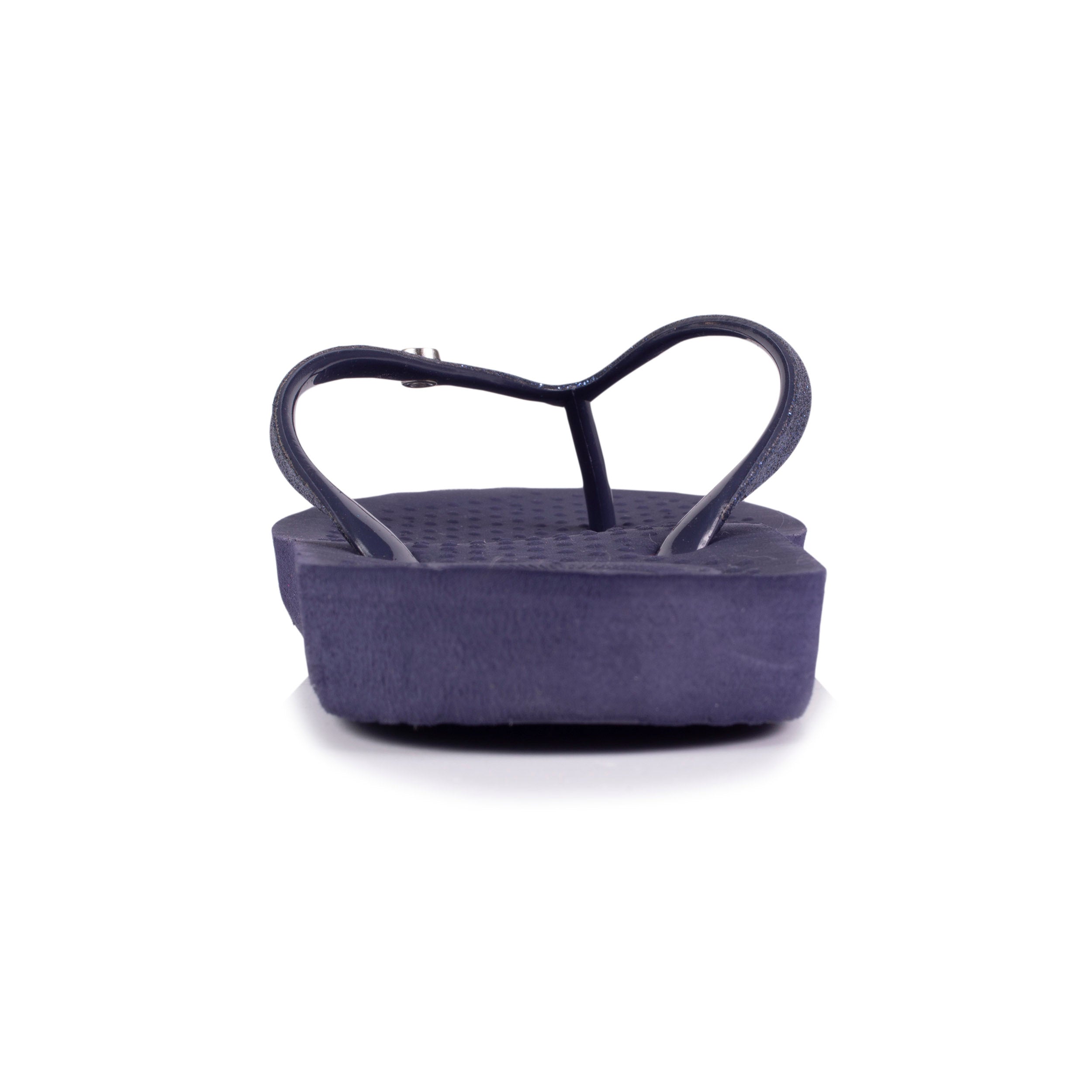 isotoner-tongs-femme-tige-paillettes-marine-everywear image 5