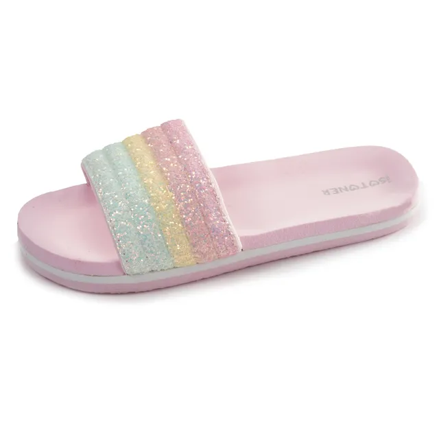 isotoner-mules-claquettes-enfant-multicolor image 1