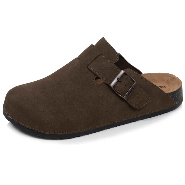 isotoner-mules-sabots-homme-olive-les-incontournables image 1