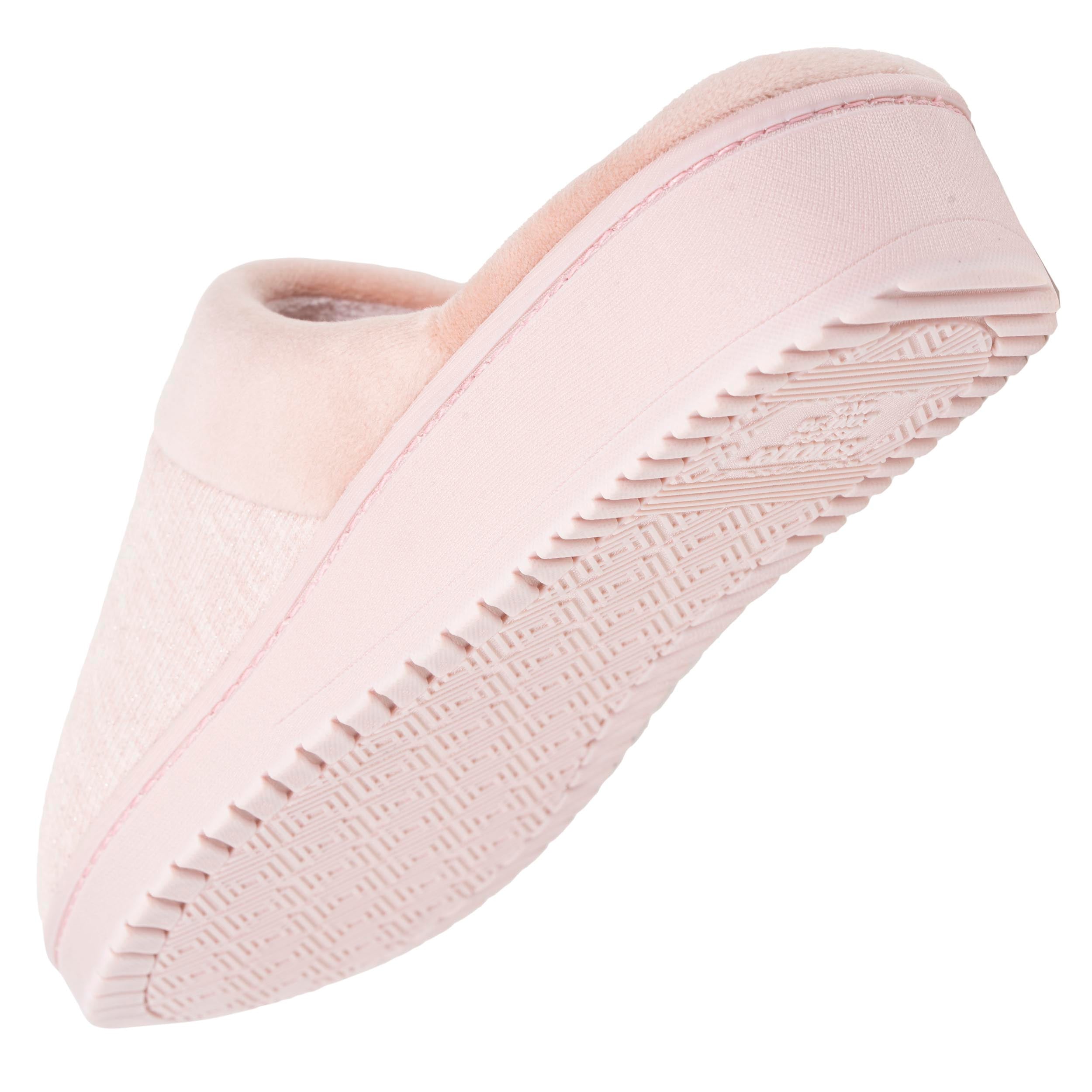 isotoner-chaussons-mules-talon-femme-blush-velours image 6