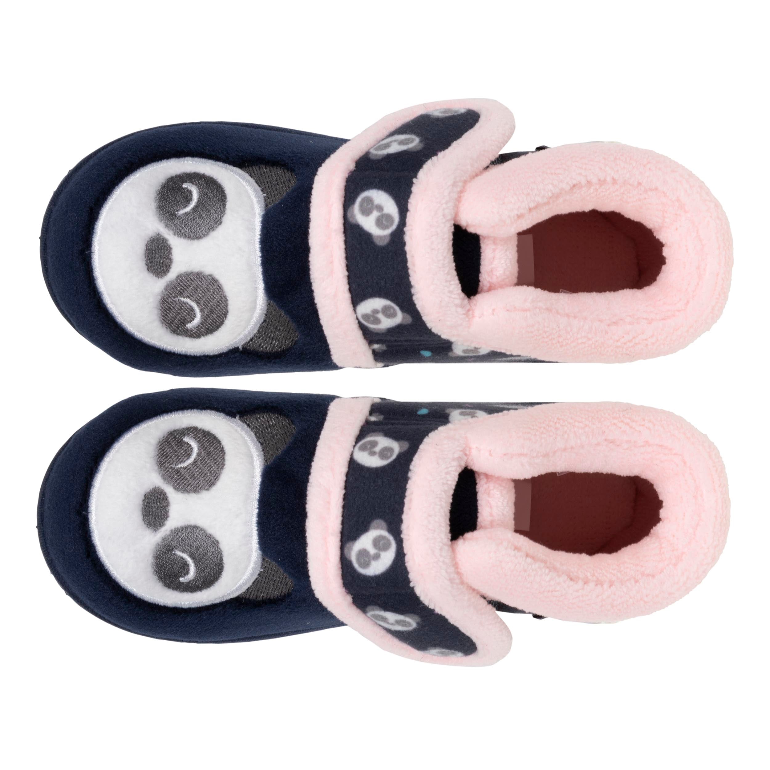 isotoner-bottillons-scratch-b-b-marine-panda-velours image 2