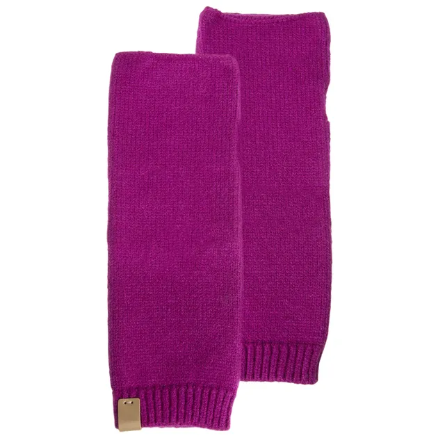 isotoner-mitaines-femme-maille-longues-groseille-ultra-doux image 1