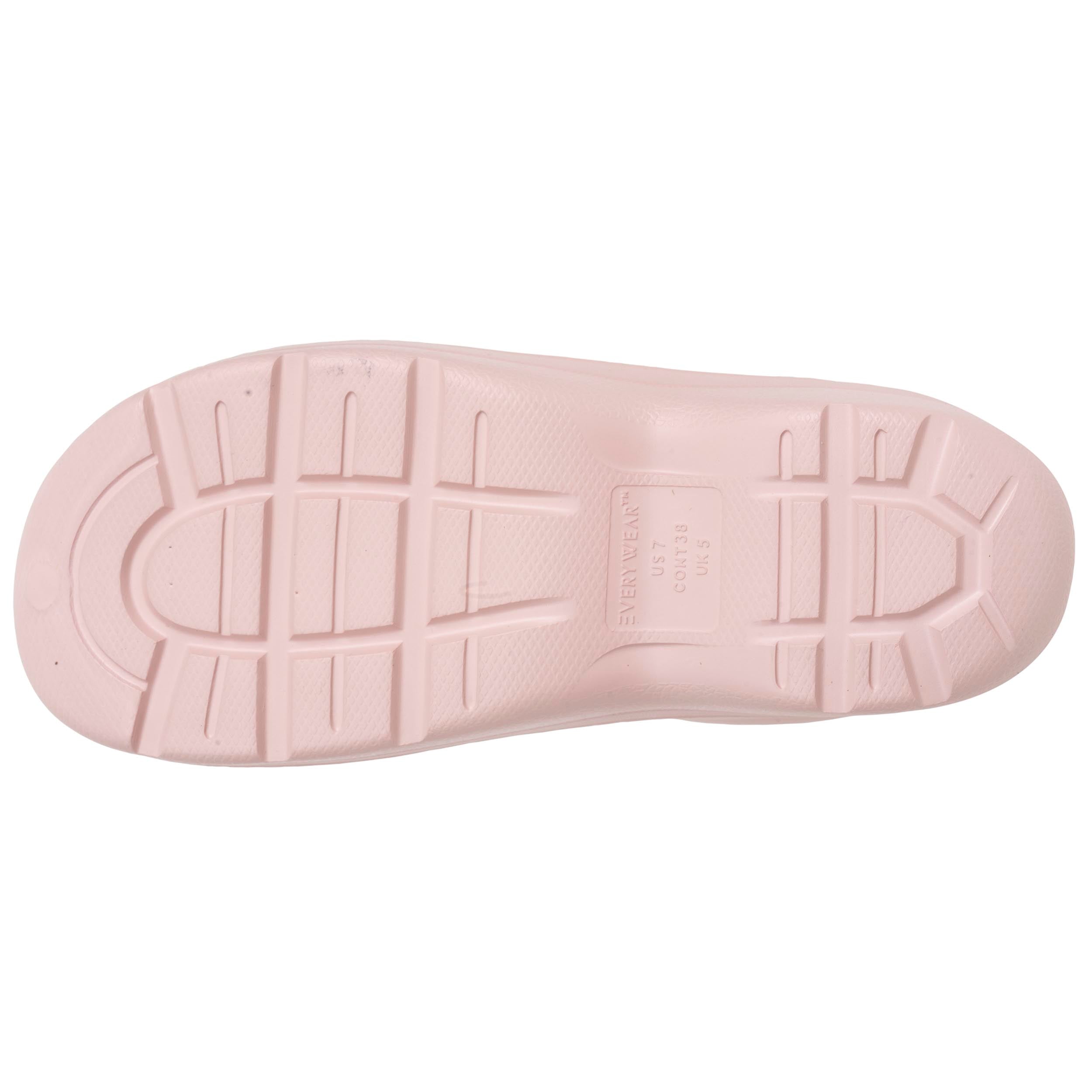 isotoner-sabots-de-jardin-femme-rose-fleuri-everywear image 4