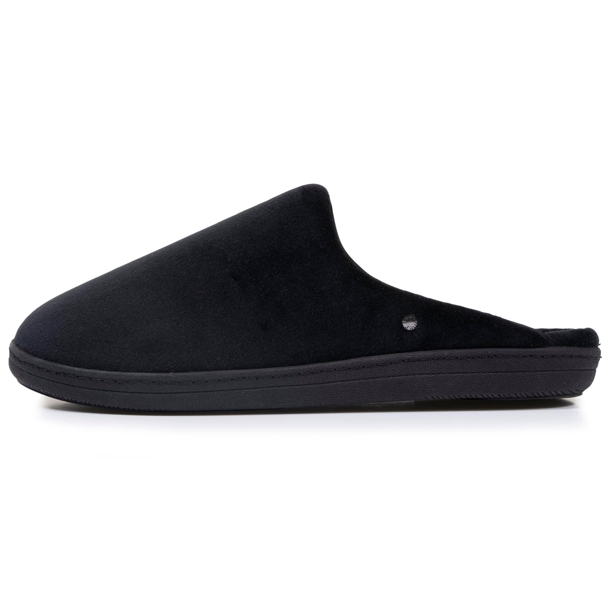 isotoner-everywear-chaussons-mules-femme-noir-rayures-m-moire image 4