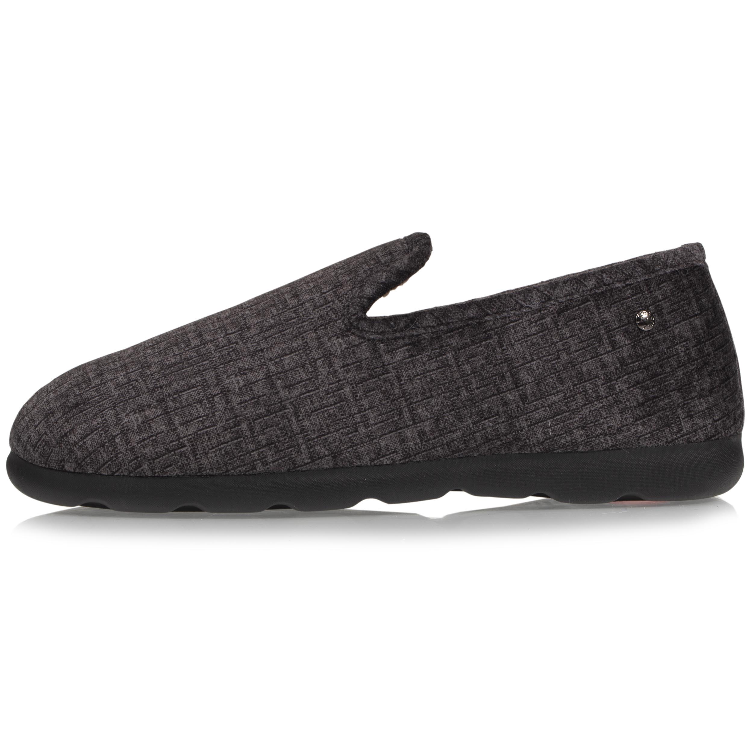 isotoner-chaussons-charentaises-homme-gris-everywear image 4
