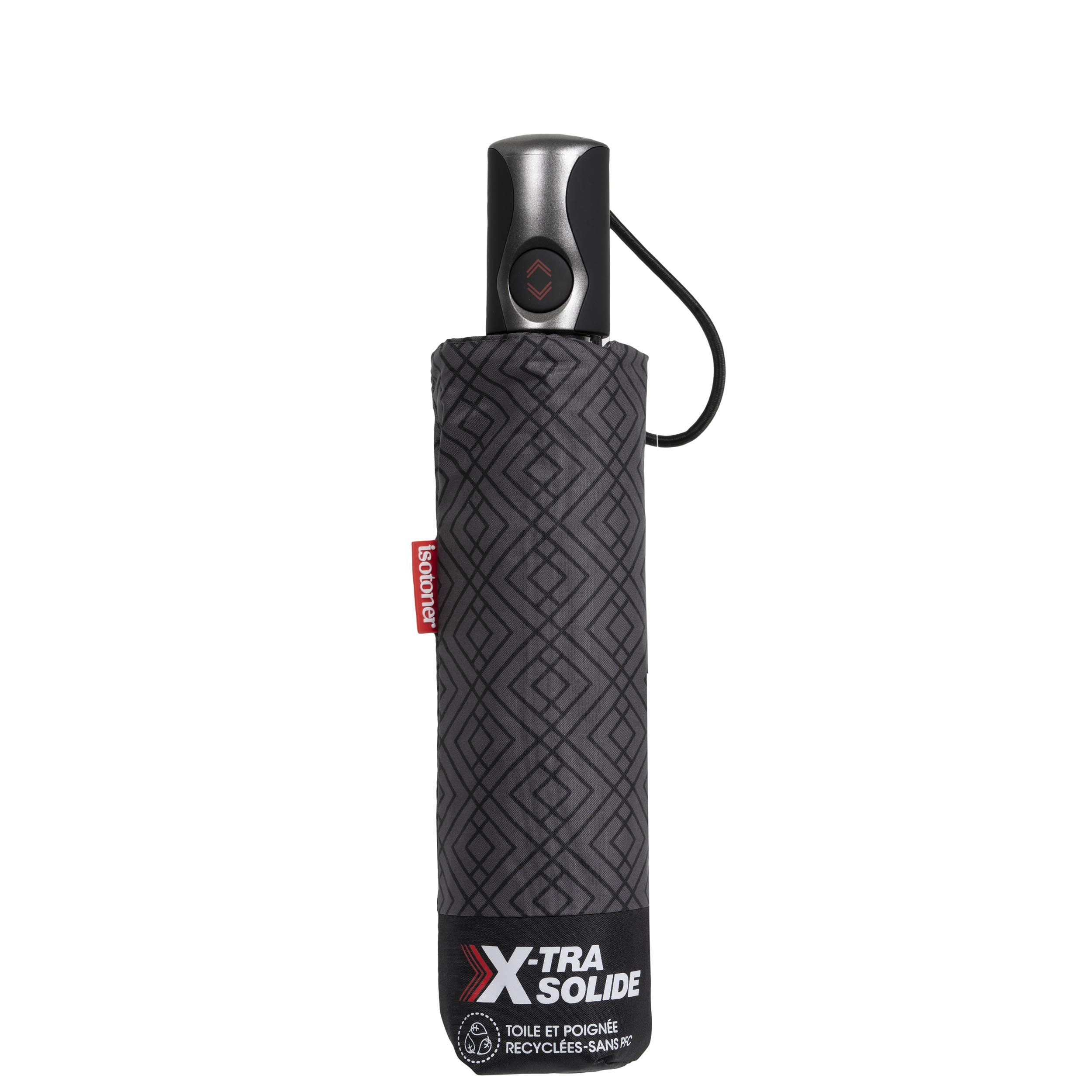 isotoner-parapluie-x-tra-solide-monogramme-homme image 5