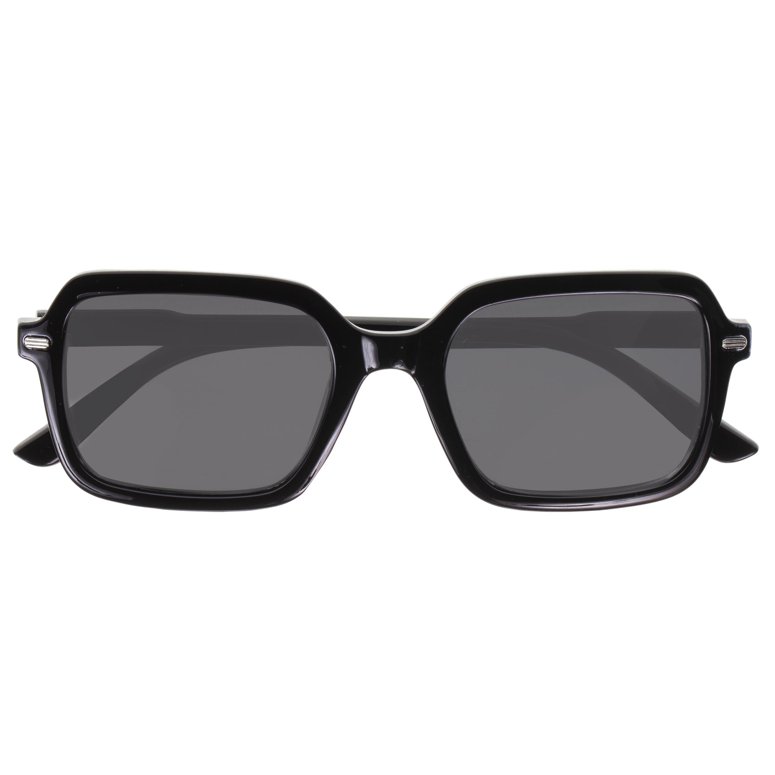 isotoner-lunettes-de-soleil-mixte-rectangulaires-grises-polaris-es image 1