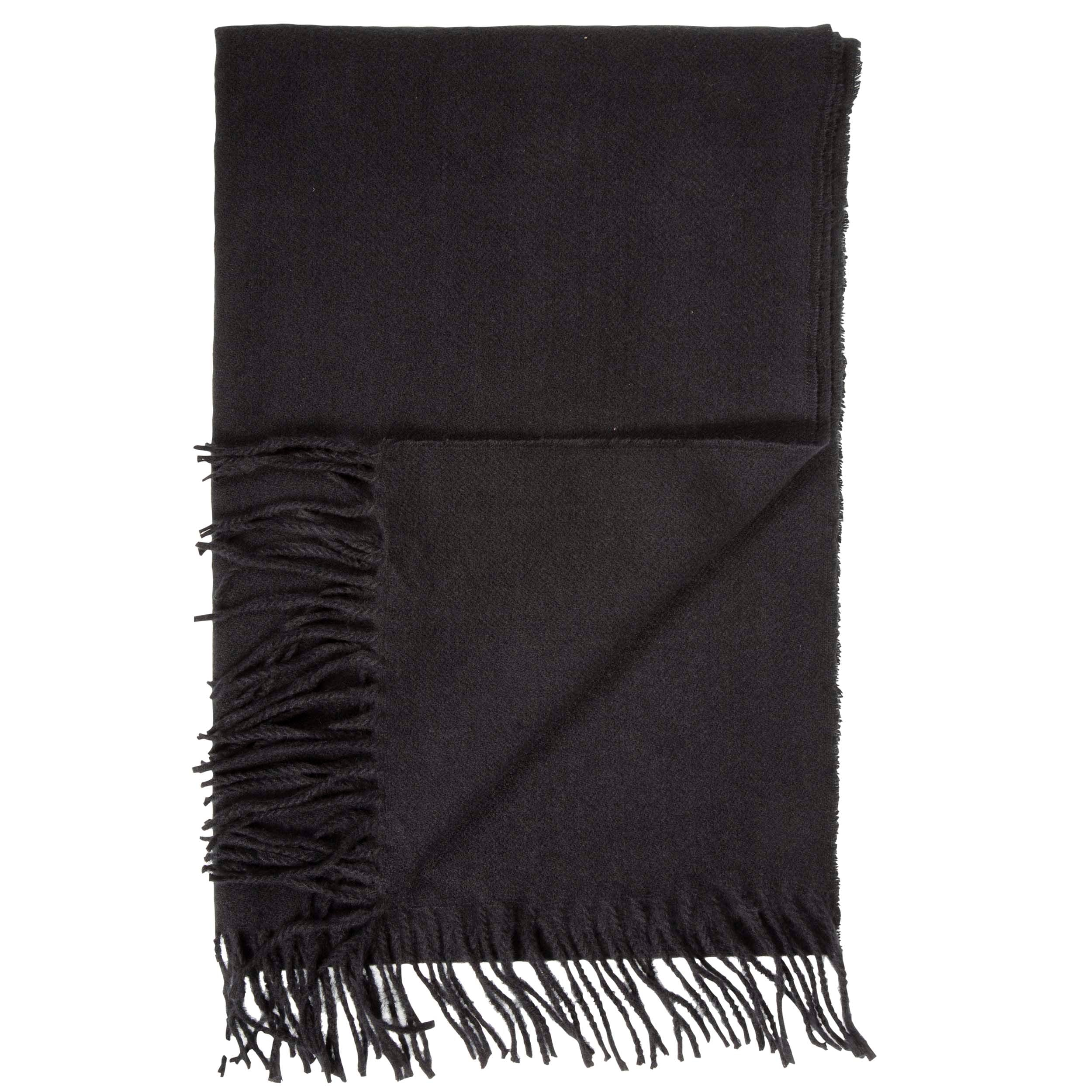 isotoner-charpe-plaid-femme-ultra-doux-noir-200-cm image 2
