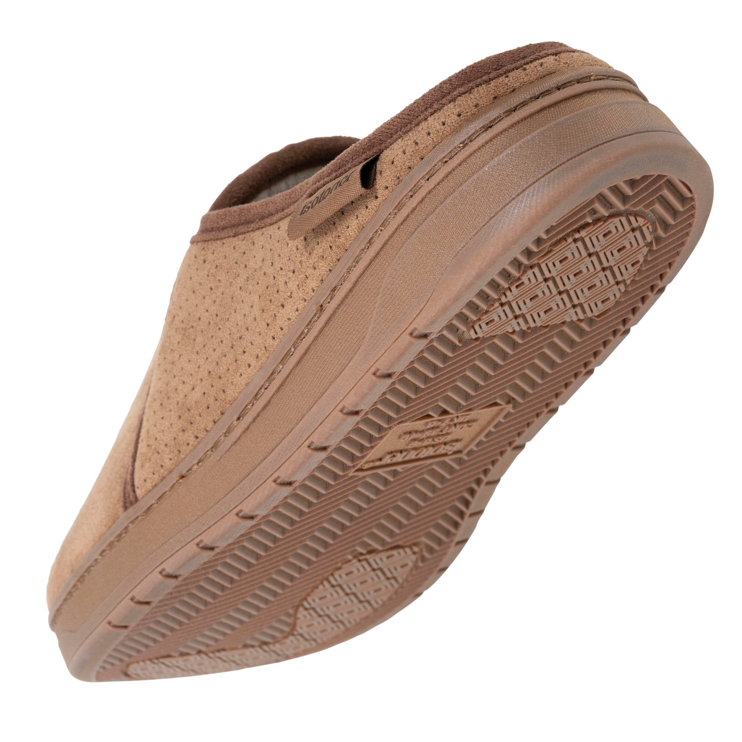 isotoner-chaussons-mules-homme-camel-perfor-es image 5