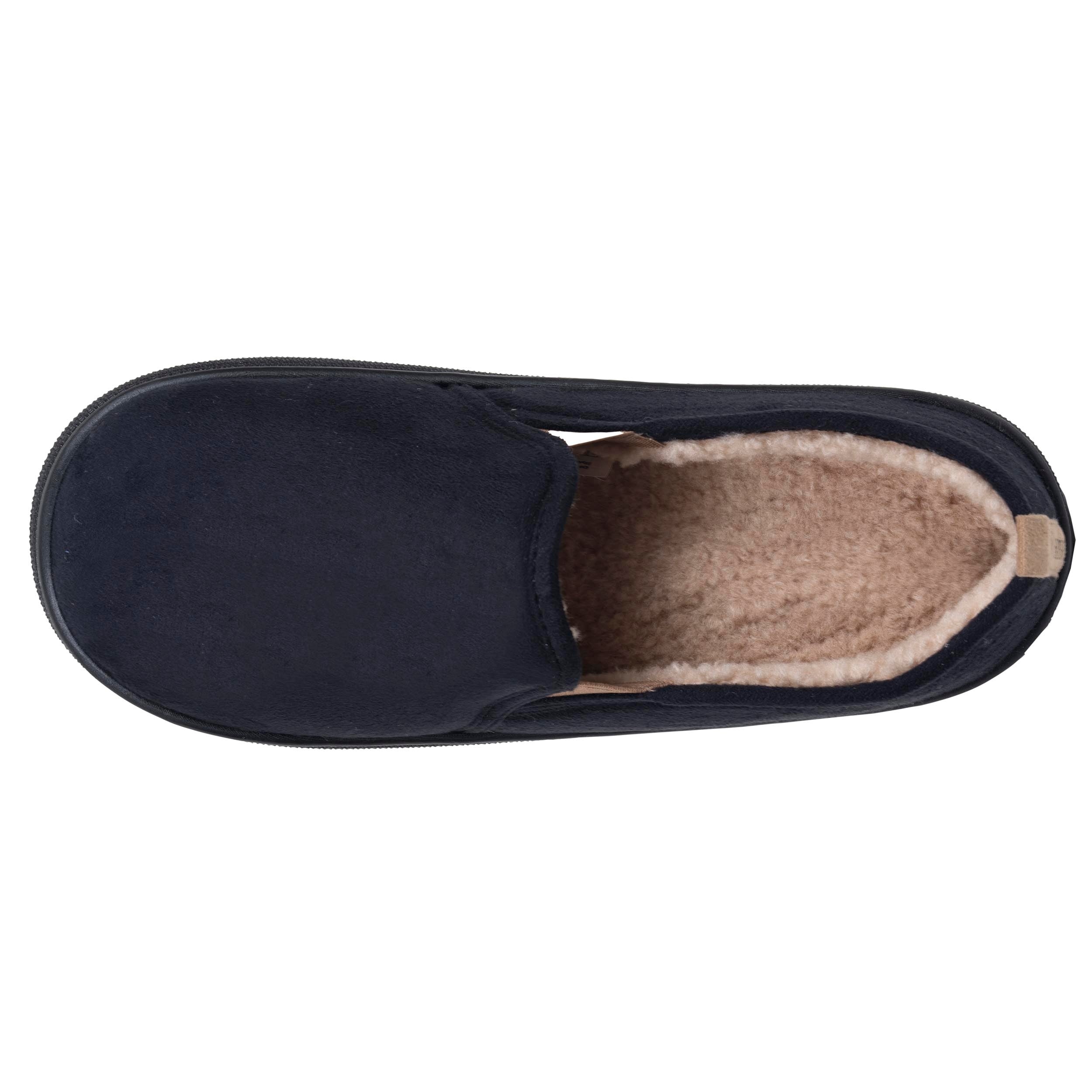 isotoner-chaussons-slippers-homme-noir-confort-quotidien image 3