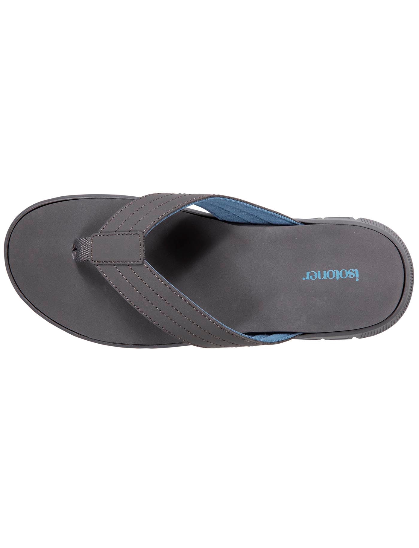 isotoner-tongs-sport-homme-confort-gris image 7