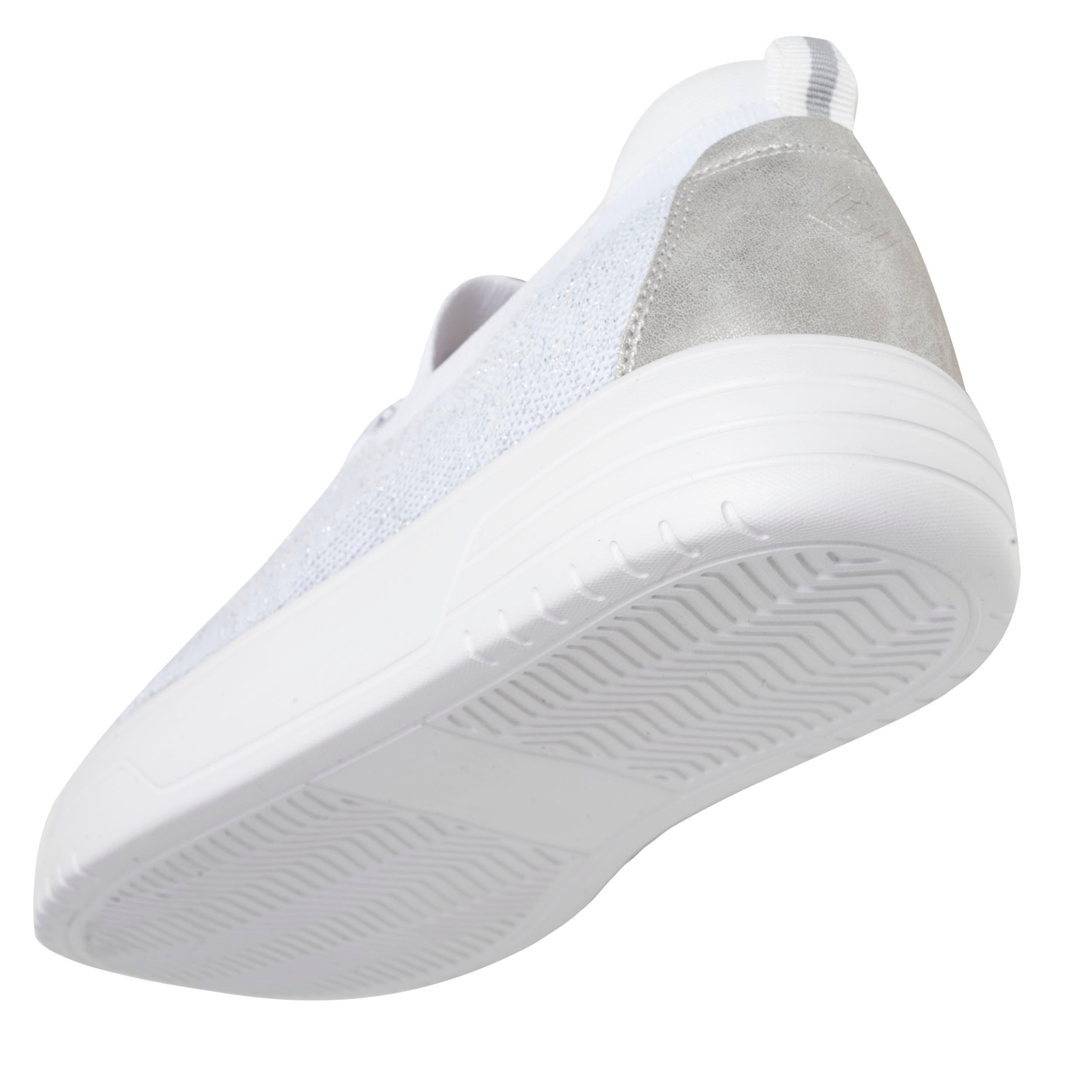 isotoner-baskets-slip-on-plateforme-femme-blanc-everywear image 5