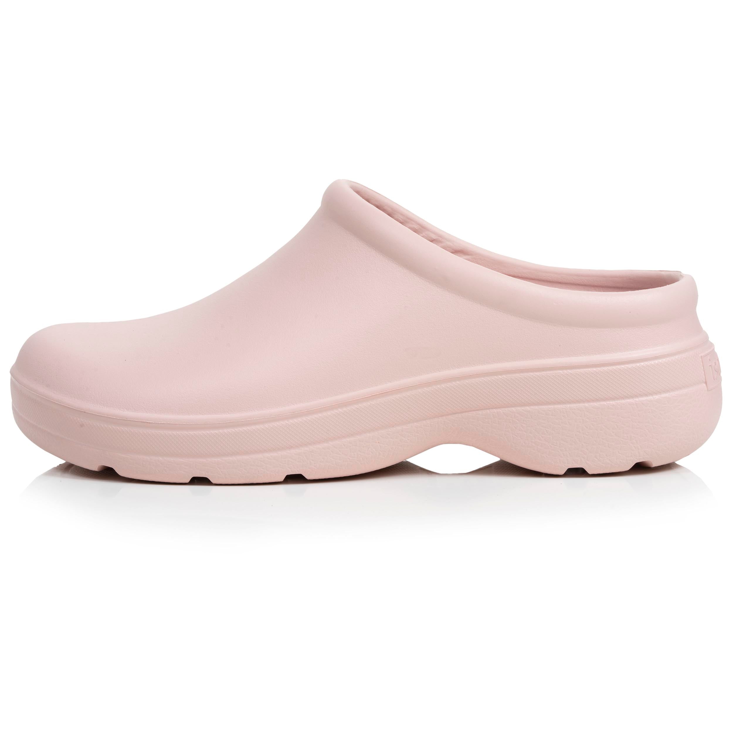 isotoner-sabots-de-jardin-femme-rose-fleuri-everywear image 3