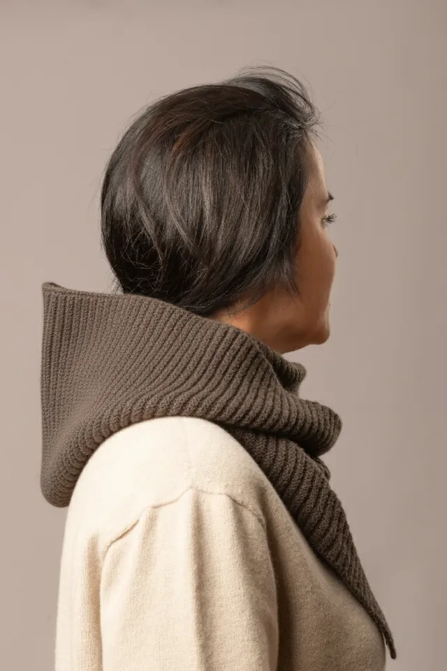 pipolaki-cagoule-charpe-pietra-100-laine-d-alpaga image 1