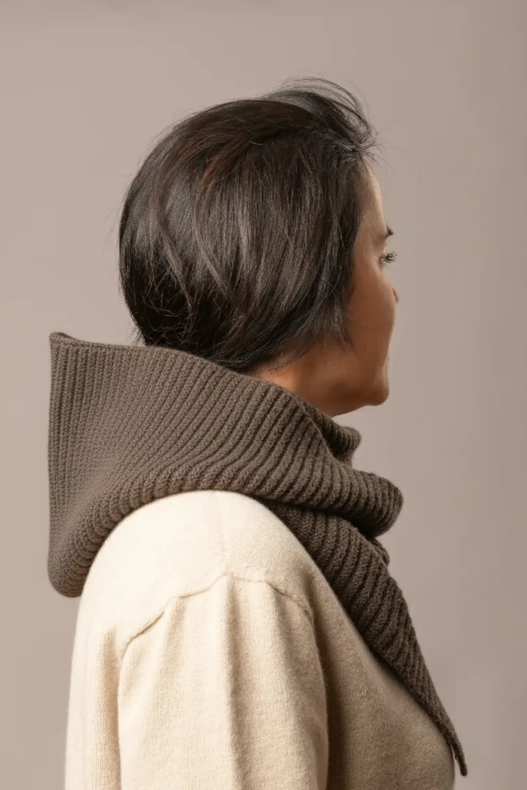 pipolaki-cagoule-charpe-pietra-100-laine-d-alpaga image 1
