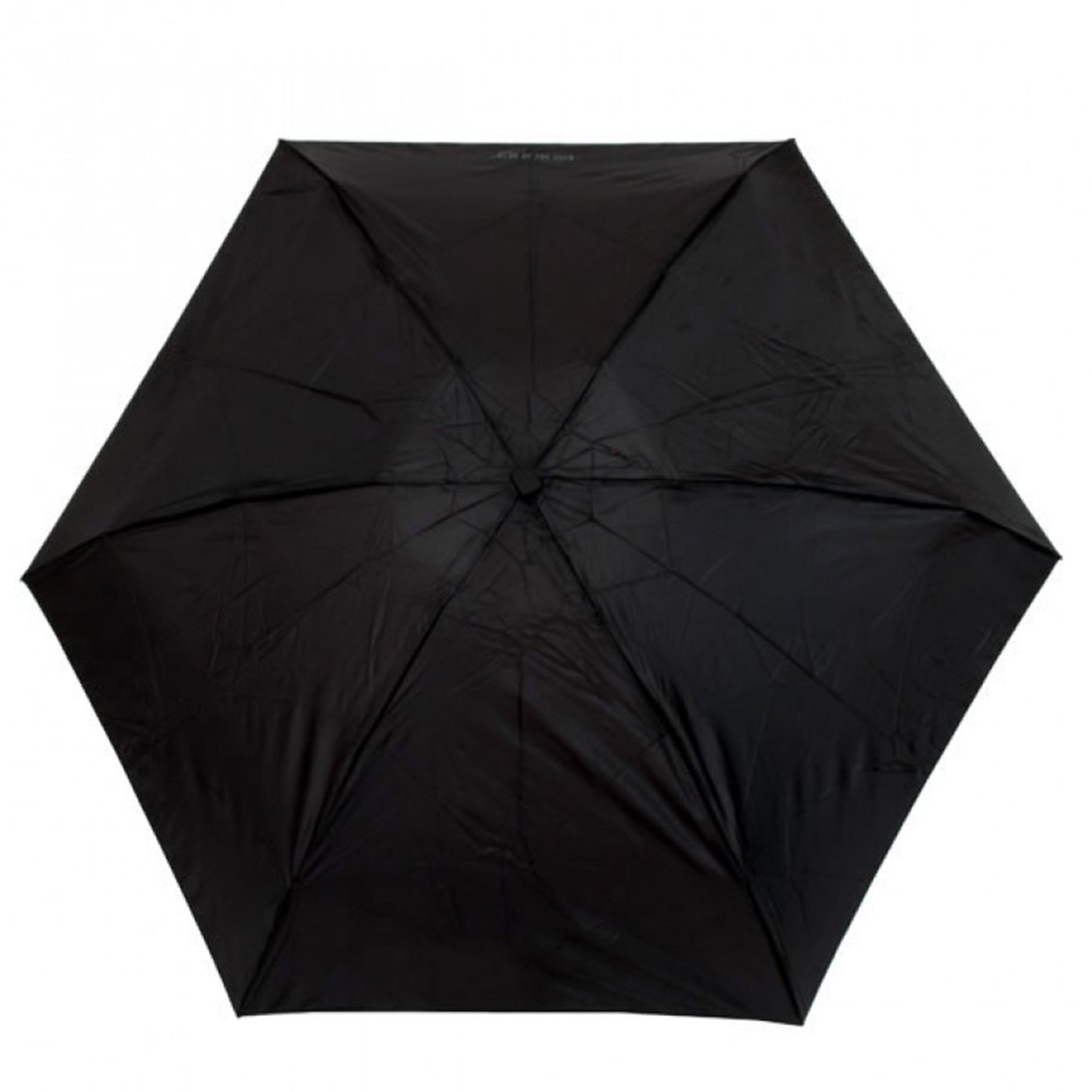 isotoner-parapluie-classique-noir-pliant-22-5-cm-8-baleines-acier image 3